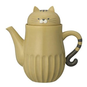 Shinogi Cat Teapot - Tabby