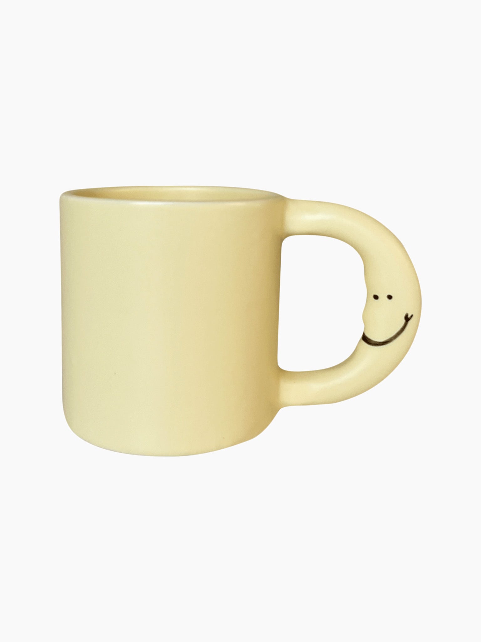 Smile Moon Mug (350ml) - Butter Yellow