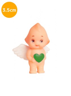 Kewpie Doll - Green Heart (3.5cm)