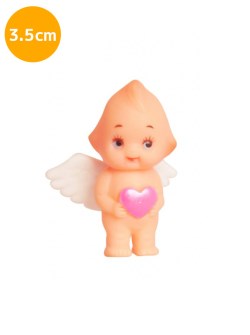 Kewpie Doll - Pink Heart (3.5cm)