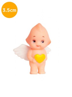 Kewpie Doll - Yellow Heart (3.5cm)