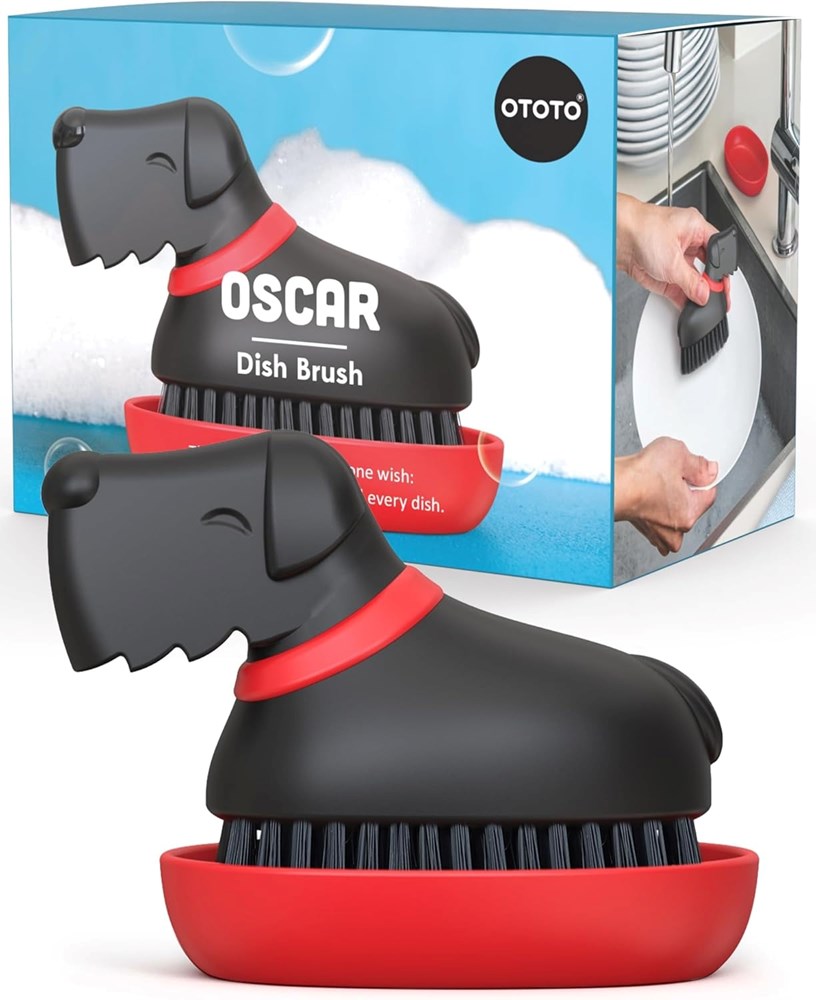 Oscar - Reusable Dog Dish Brush