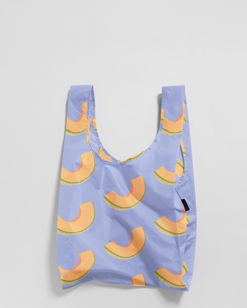 Standard Baggu - Cantaloupe Blue