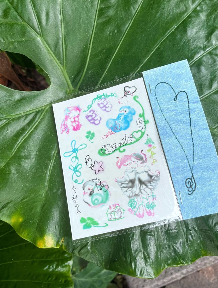 Lizii Lin Temporary Tattoo Sticker Pack 3