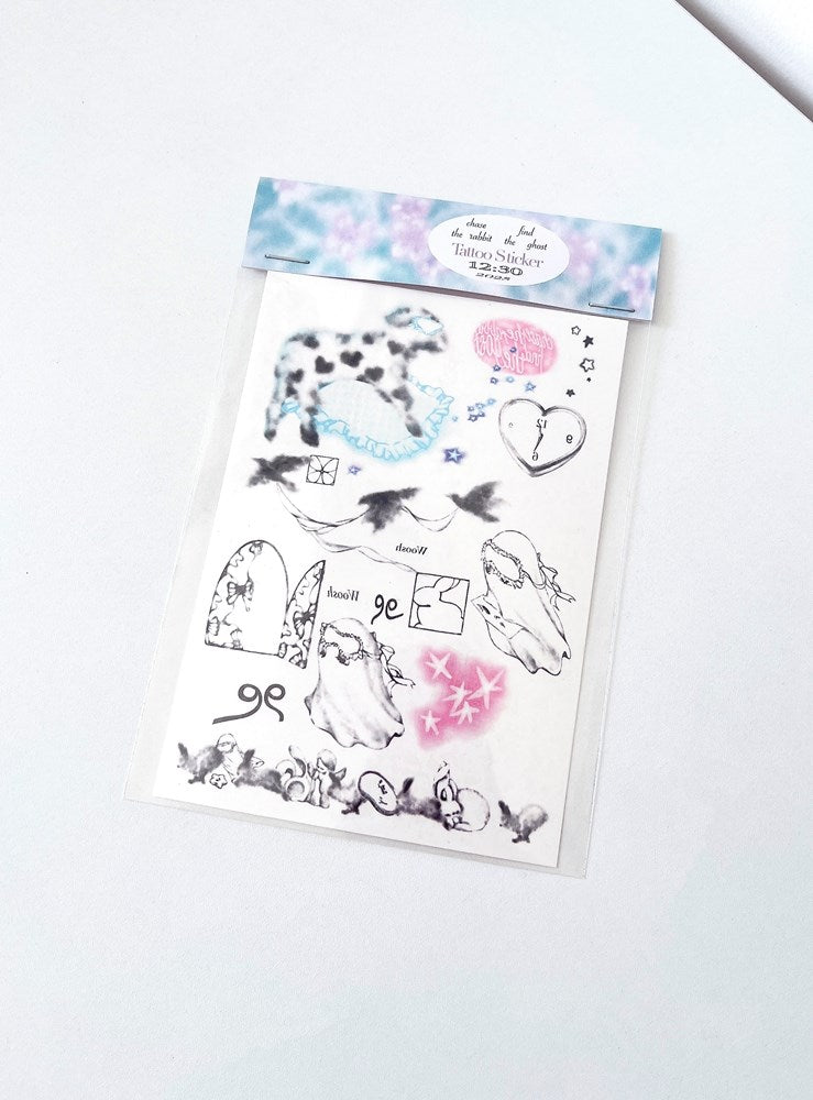 Lizii Lin Temporary Tattoo Sticker Pack 2