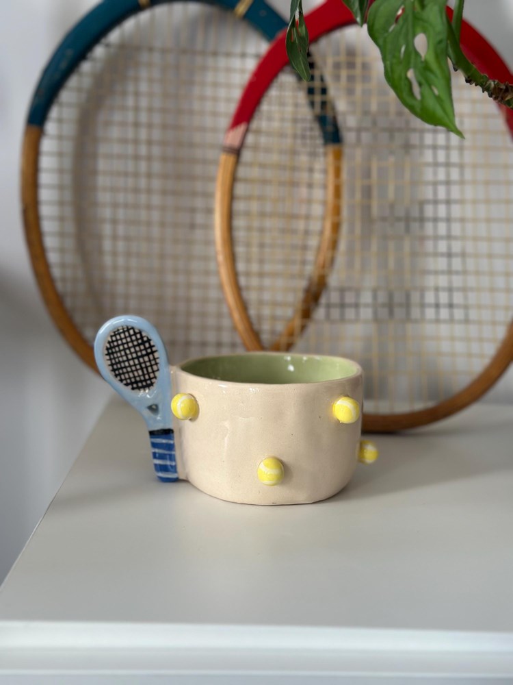 Tennis Racket Mug