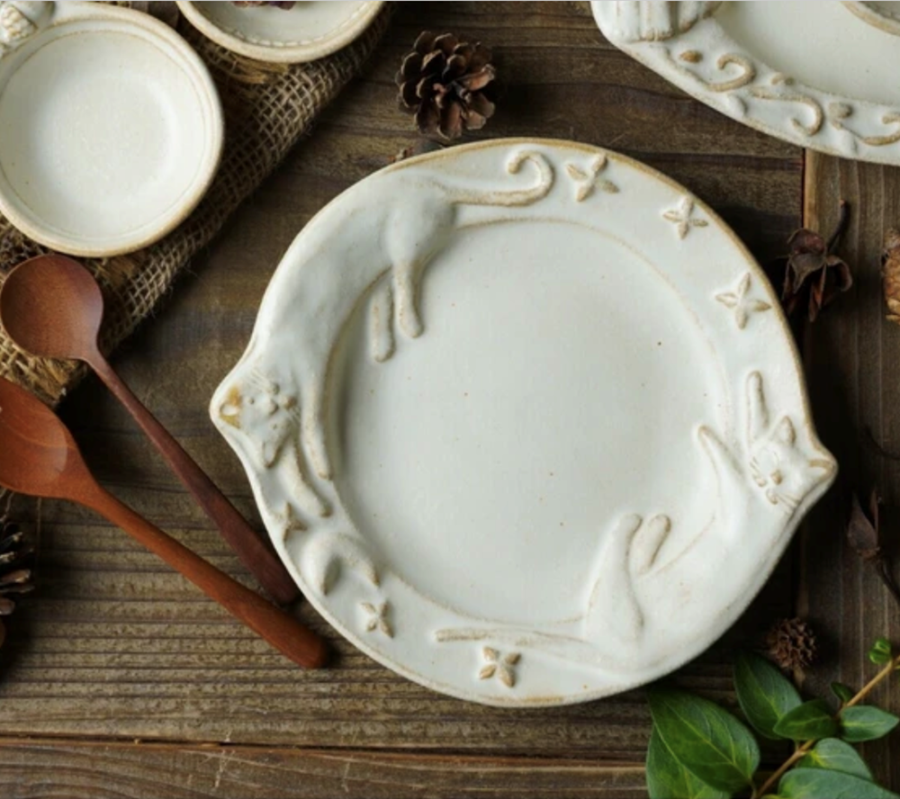 Starry Cats Kinari Plate (19cm)