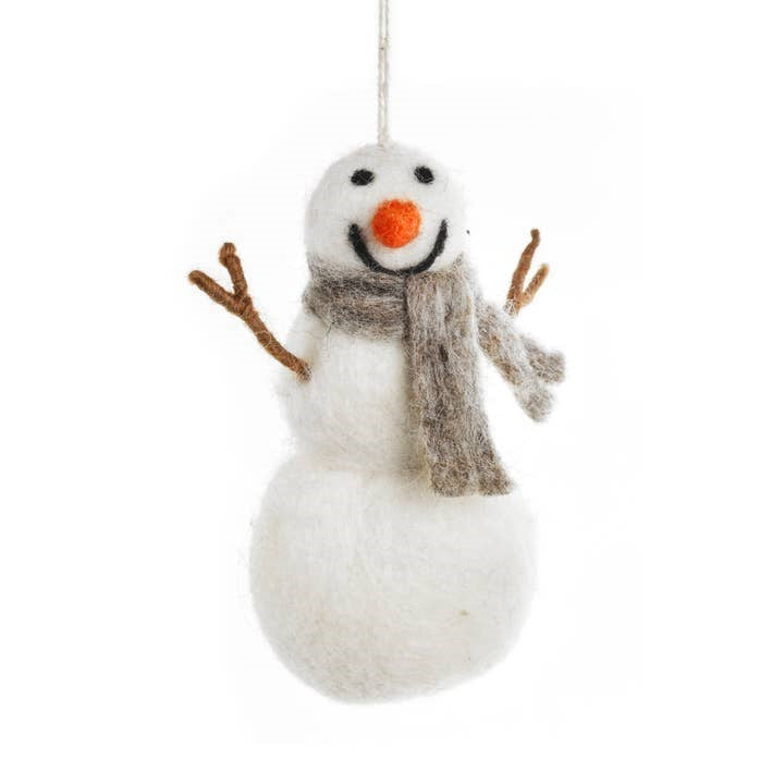 Norman the Snowman Ornament