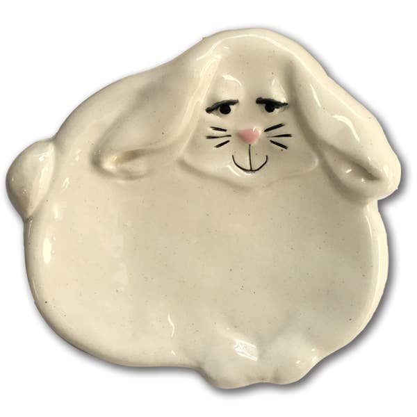 Ceramic Bunny Dish