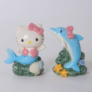 Hello Kitty - Mermaid & Dolphin Salt & Pepper Set