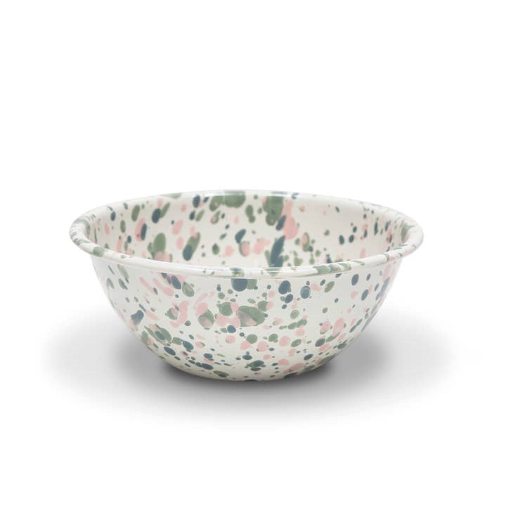 Catalina Serving Bowl (21.5cm) - Mint Hibiscus