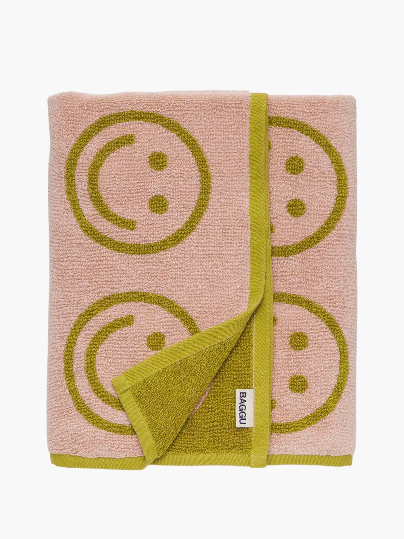 BAGGU Bath Towel - Happy Ochre