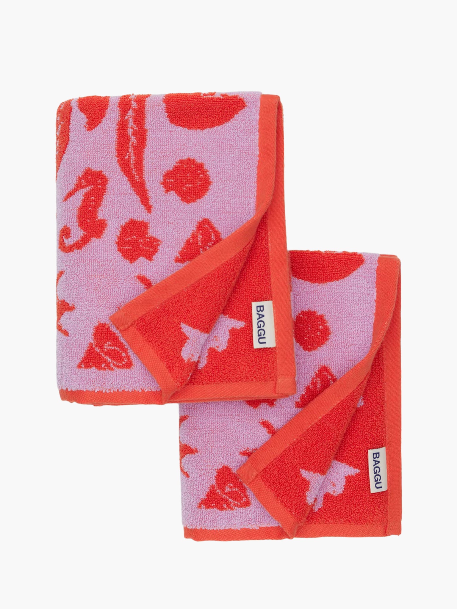 Hand Towel (Set of 2) - Sea Shells