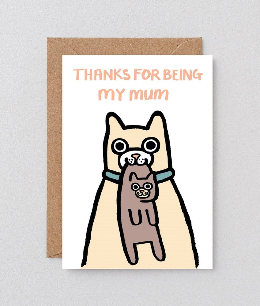 Thanks For Being My Mum Card x Alice Bowsher