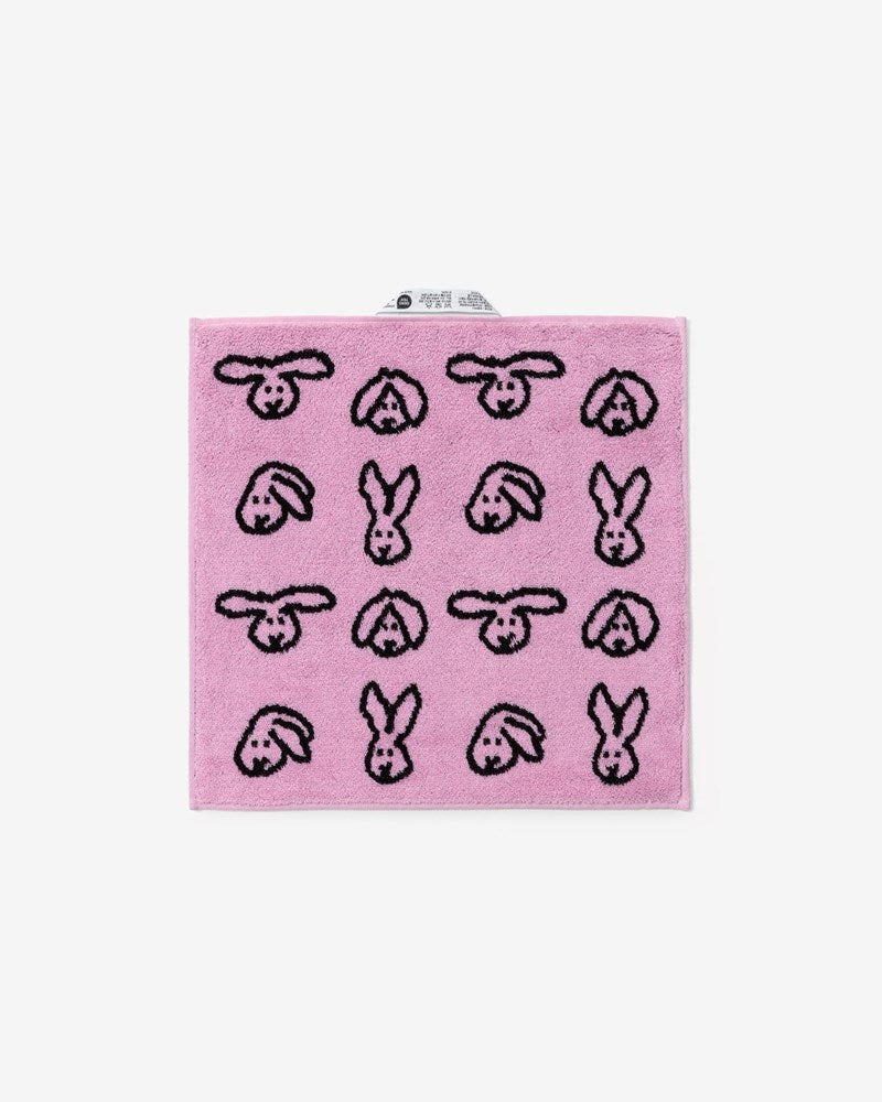 Bunny Hand Towel - Pink (34x34cm)