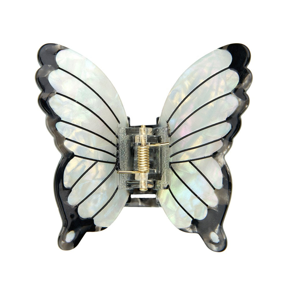 White Butterfly Hair Claw