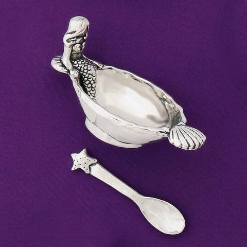 Mermaid Salt Bowl & Spoon