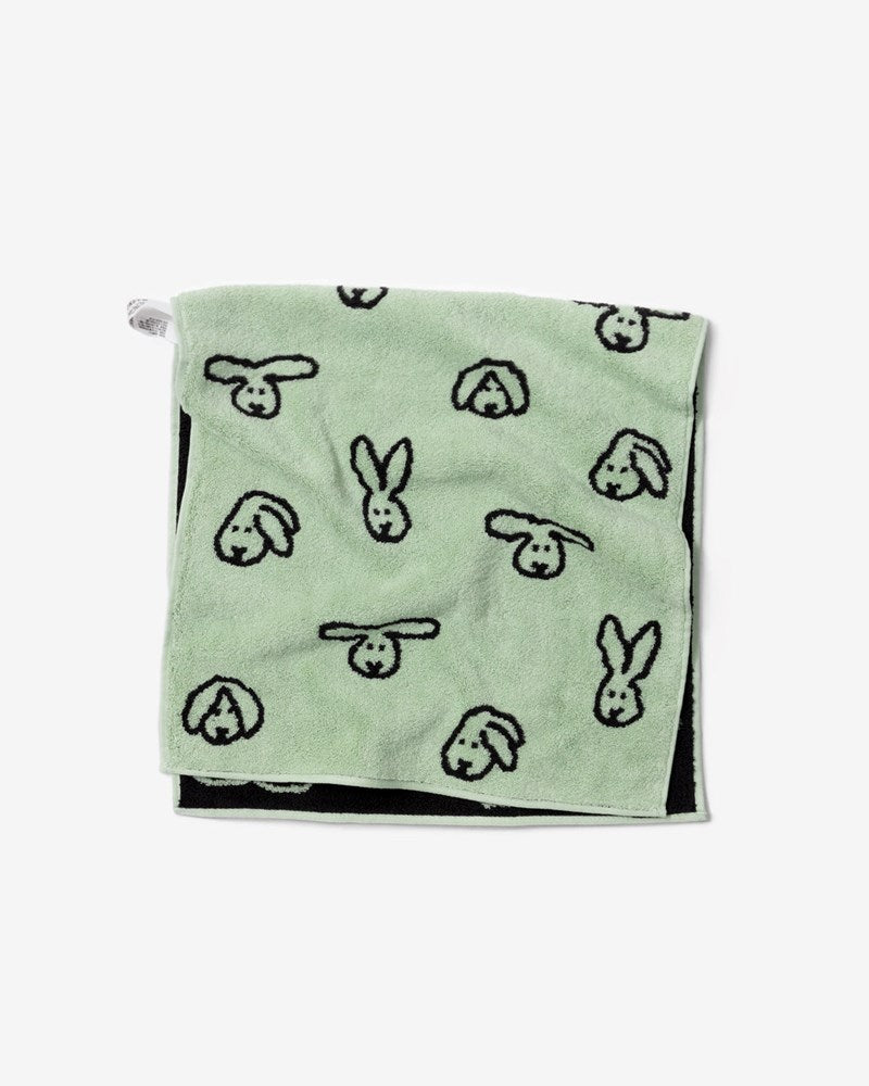 Bunny Face Towel - Mint (40x80)