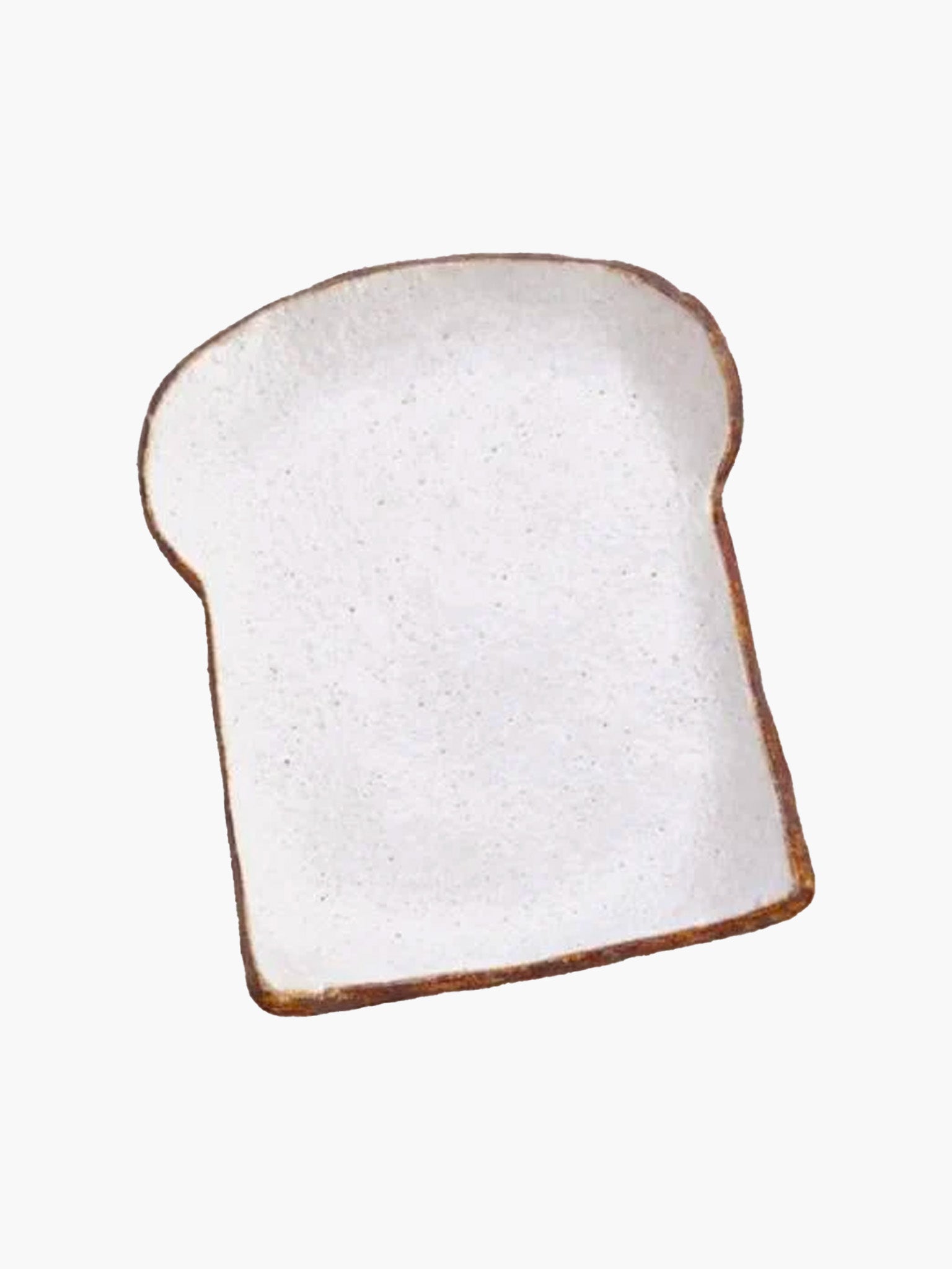 Bread Slice Ceramic Plate (14cm)