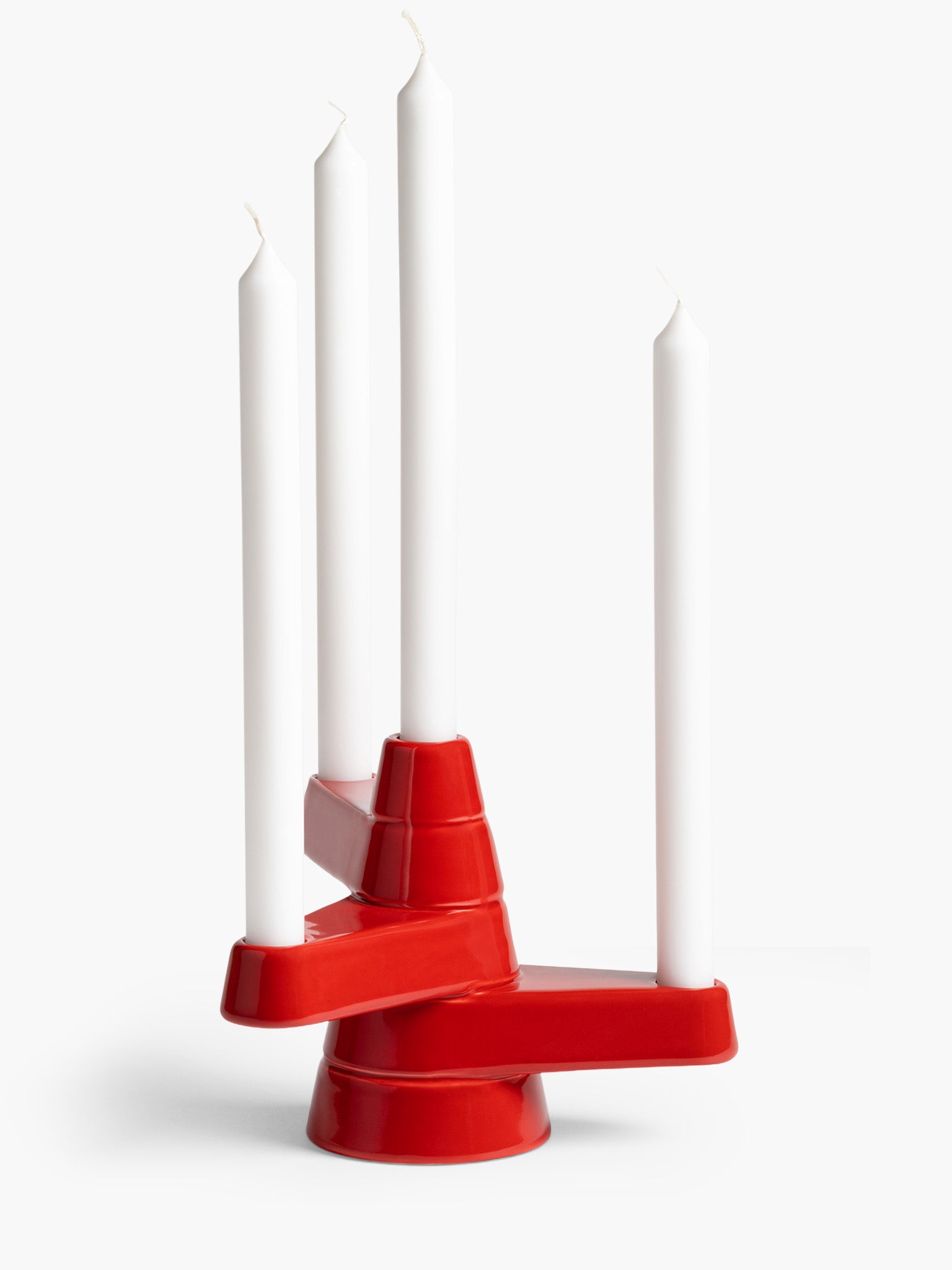 Brute Candle Holder - Red