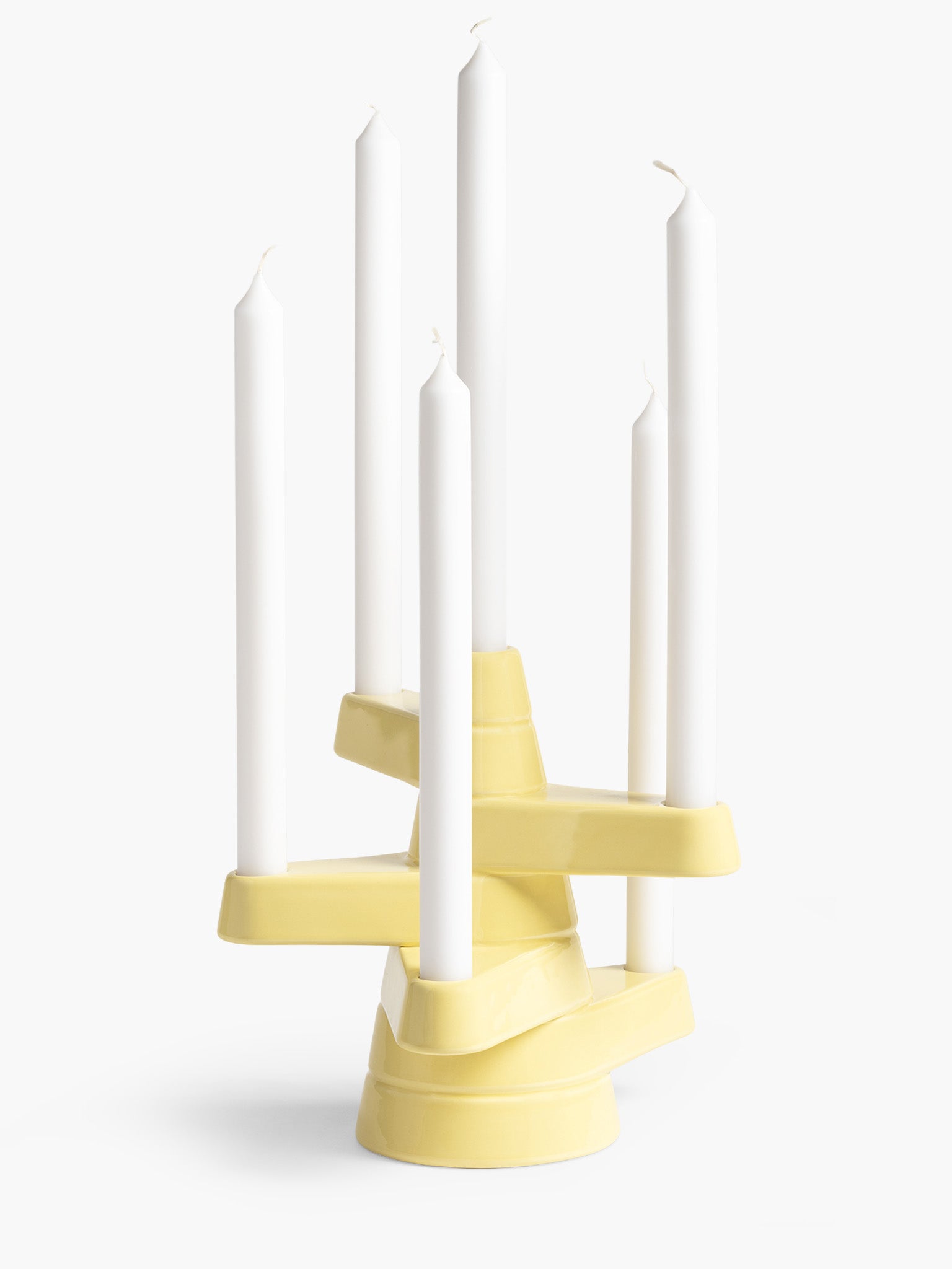 Brute Candle Holder - Butter