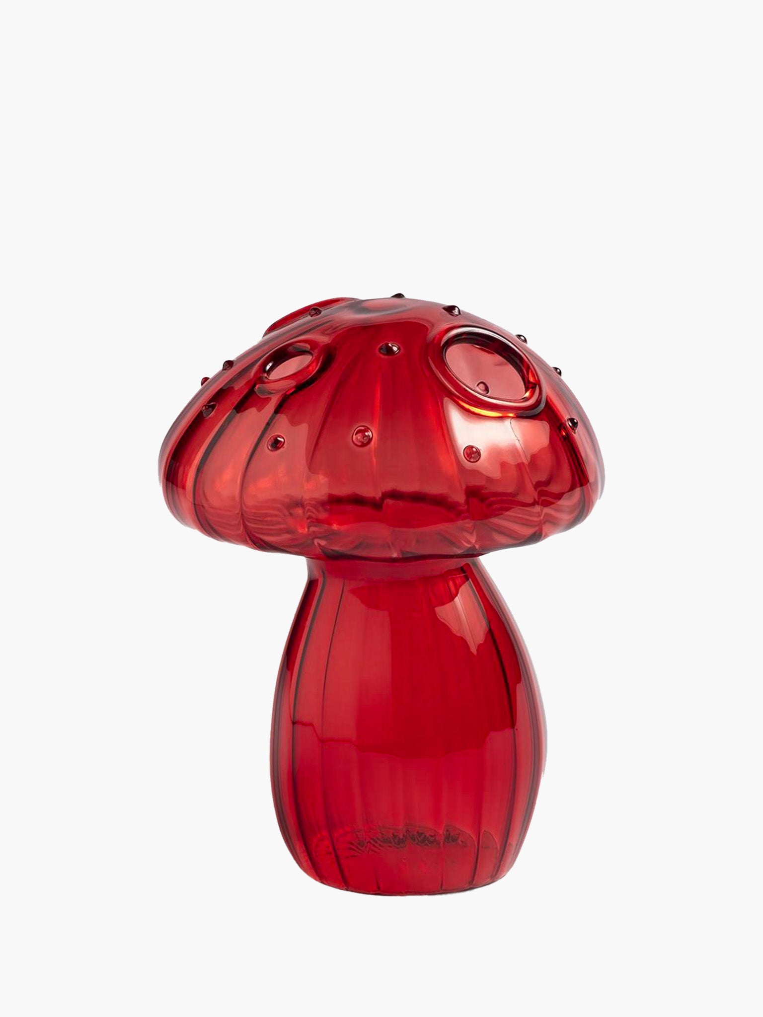 Mushroom Vase - Red