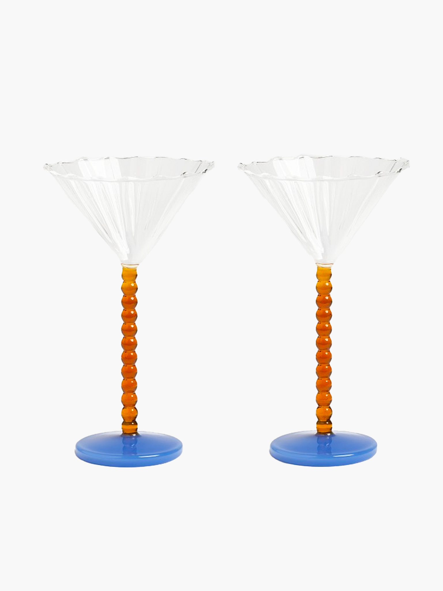 Coupe Perle (Set of 2) - Amber