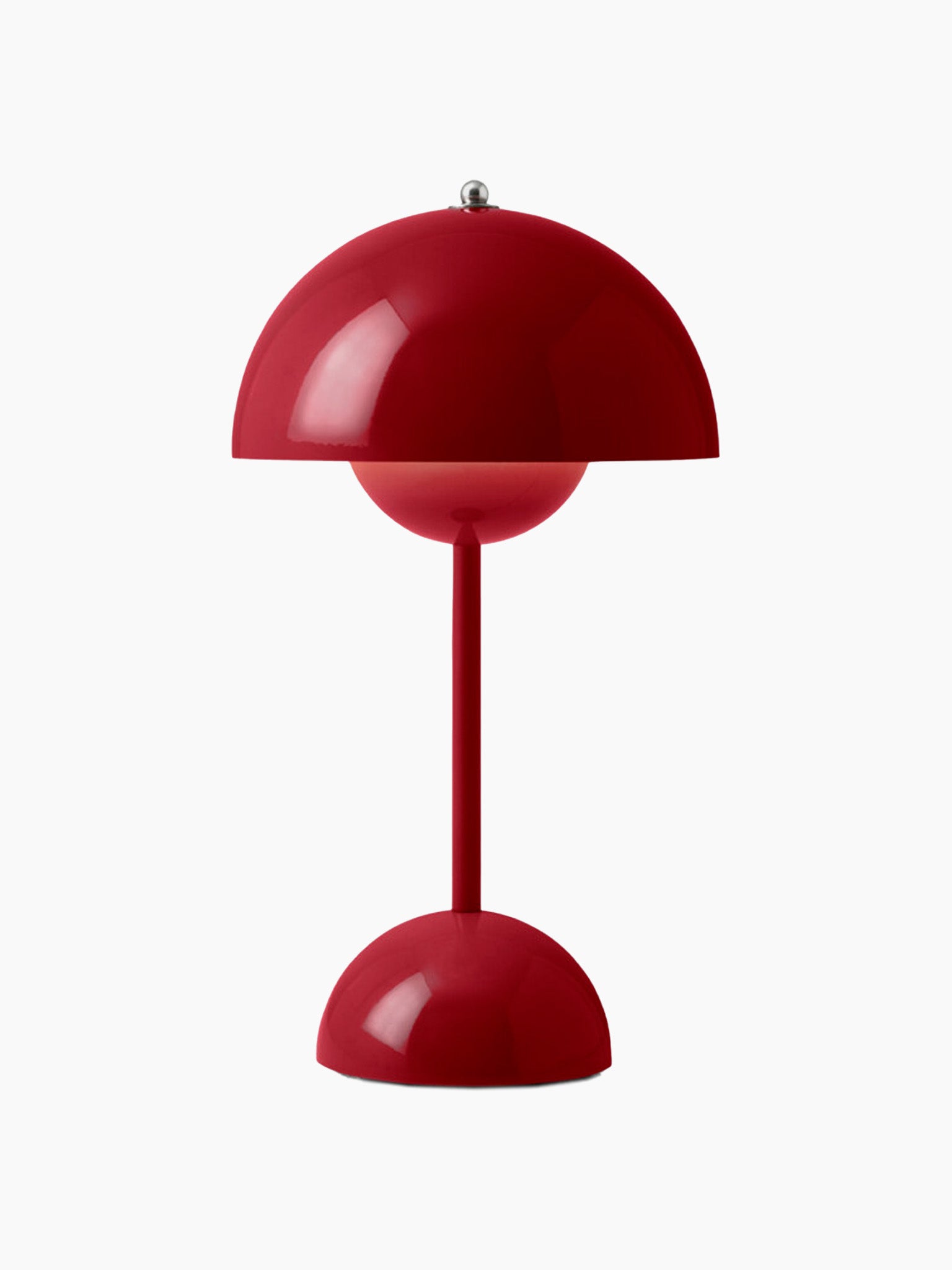 Flowerpot VP9 Portable Lamp - Vermillion Red