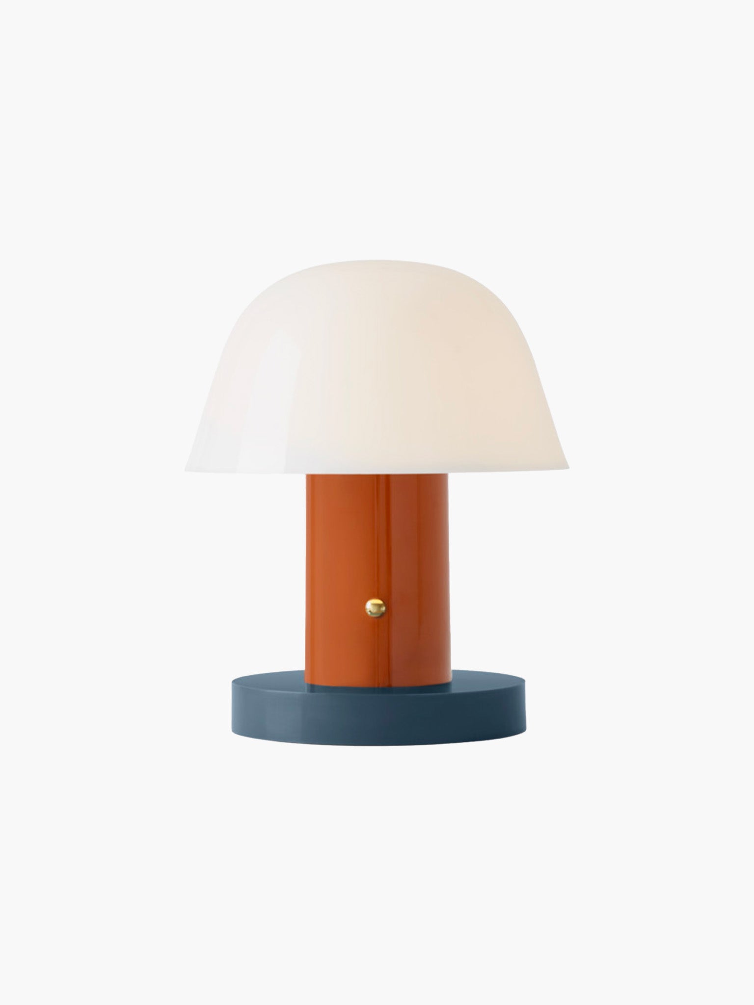 Setago Portable Table Lamp - Rust & Thunder