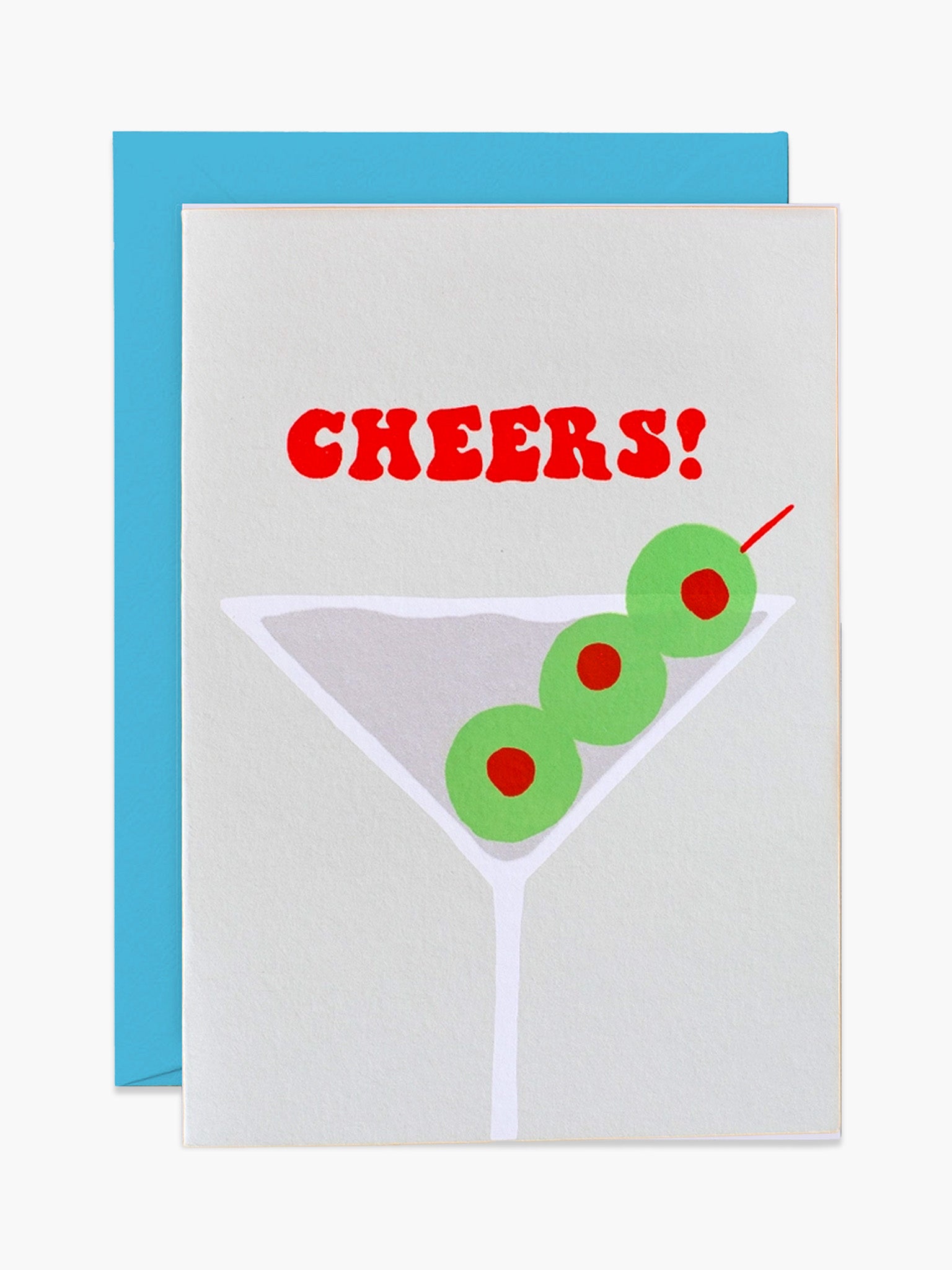 Cheers! Martini Card