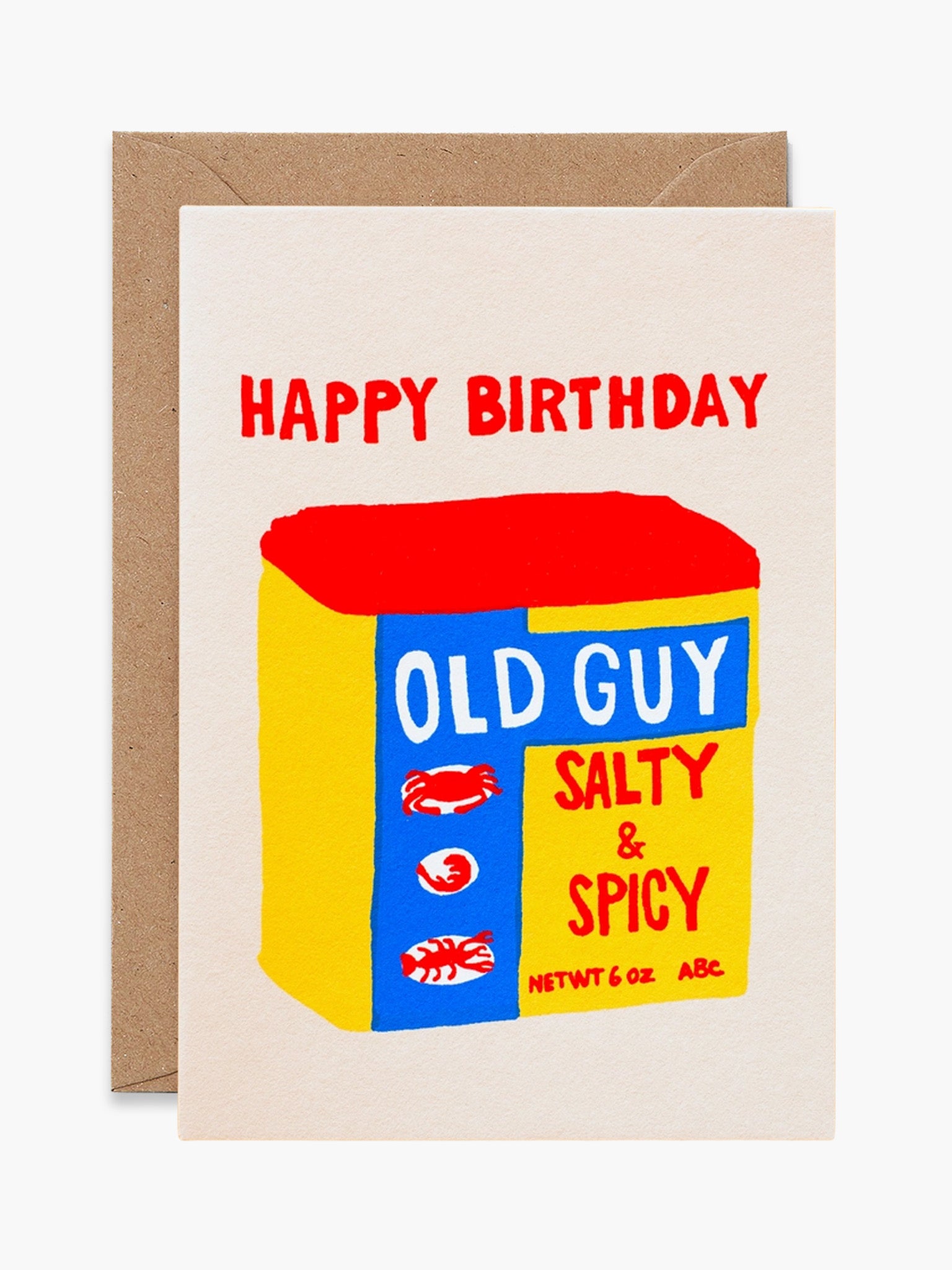 Happy Birthday Old Guy Card