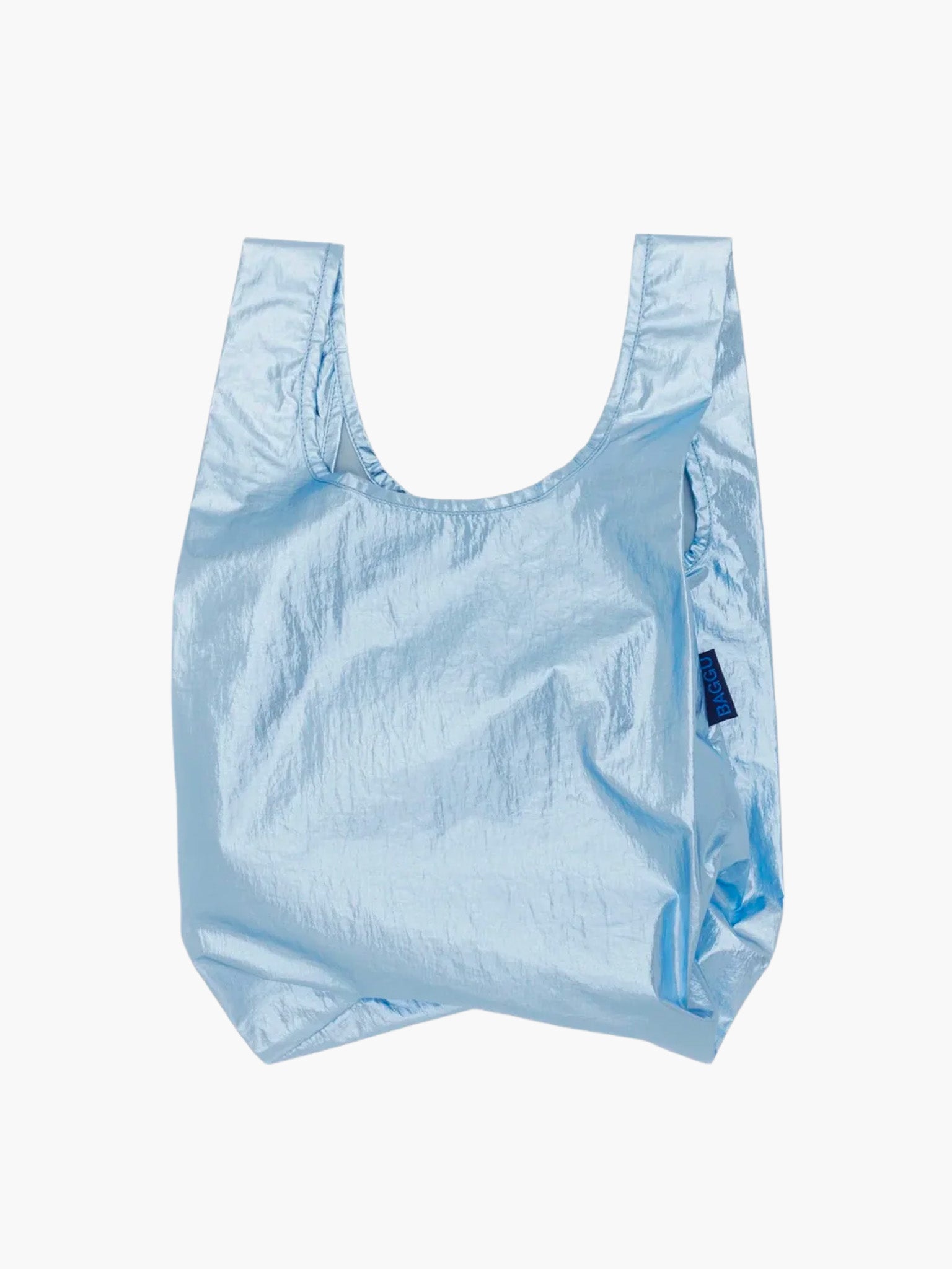 Baby Baggu - Metallic Light Blue