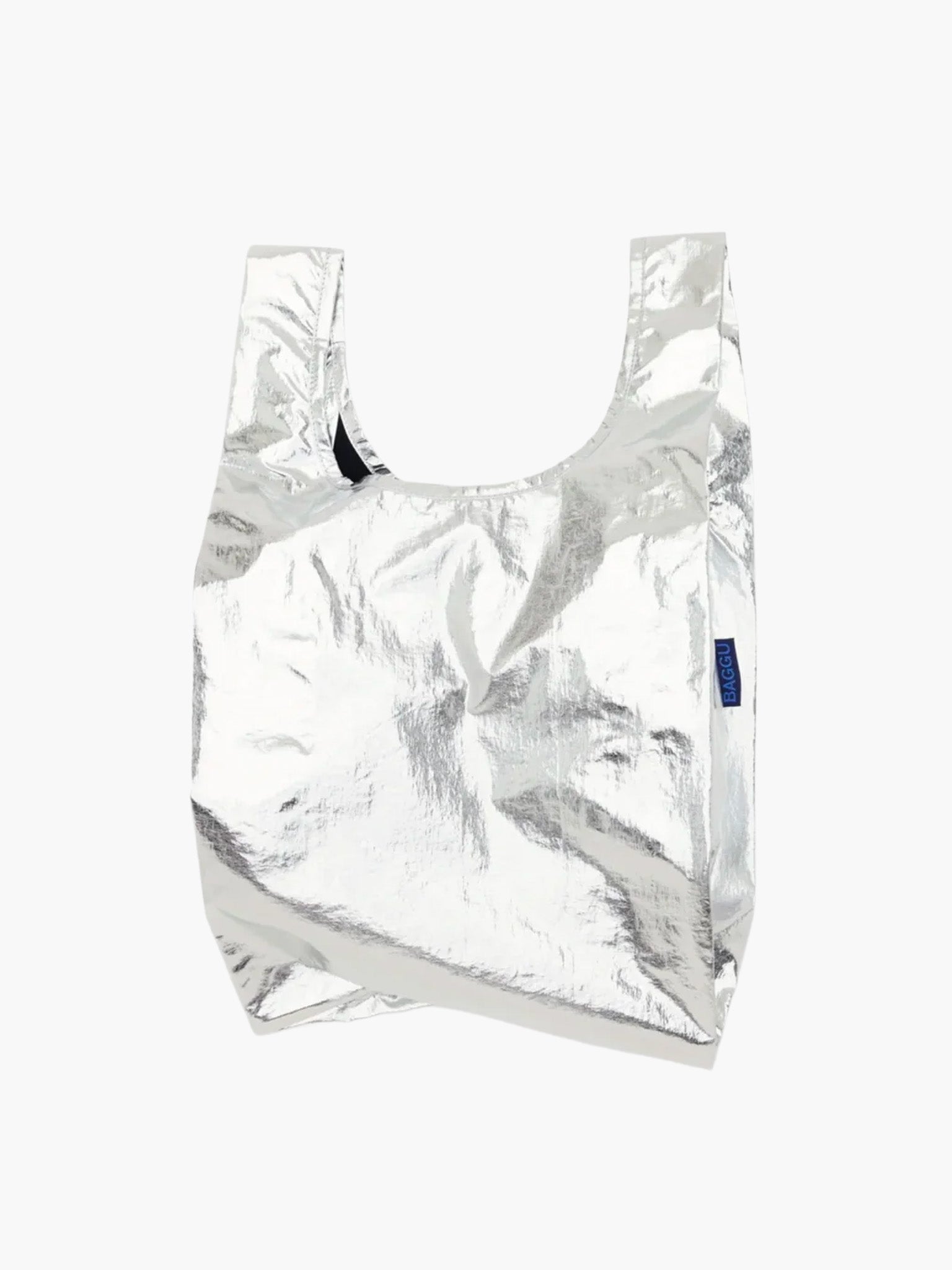 Baby Baggu - Metallic Silver