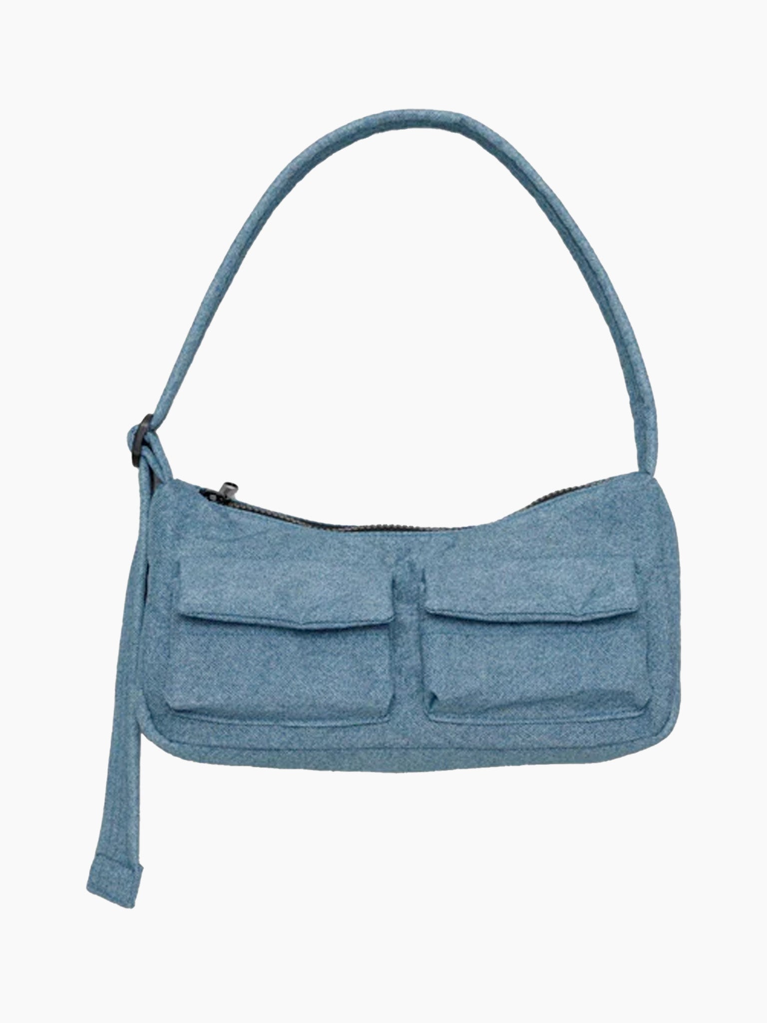 BAGGU Cargo Shoulder Bag - Digital Denim