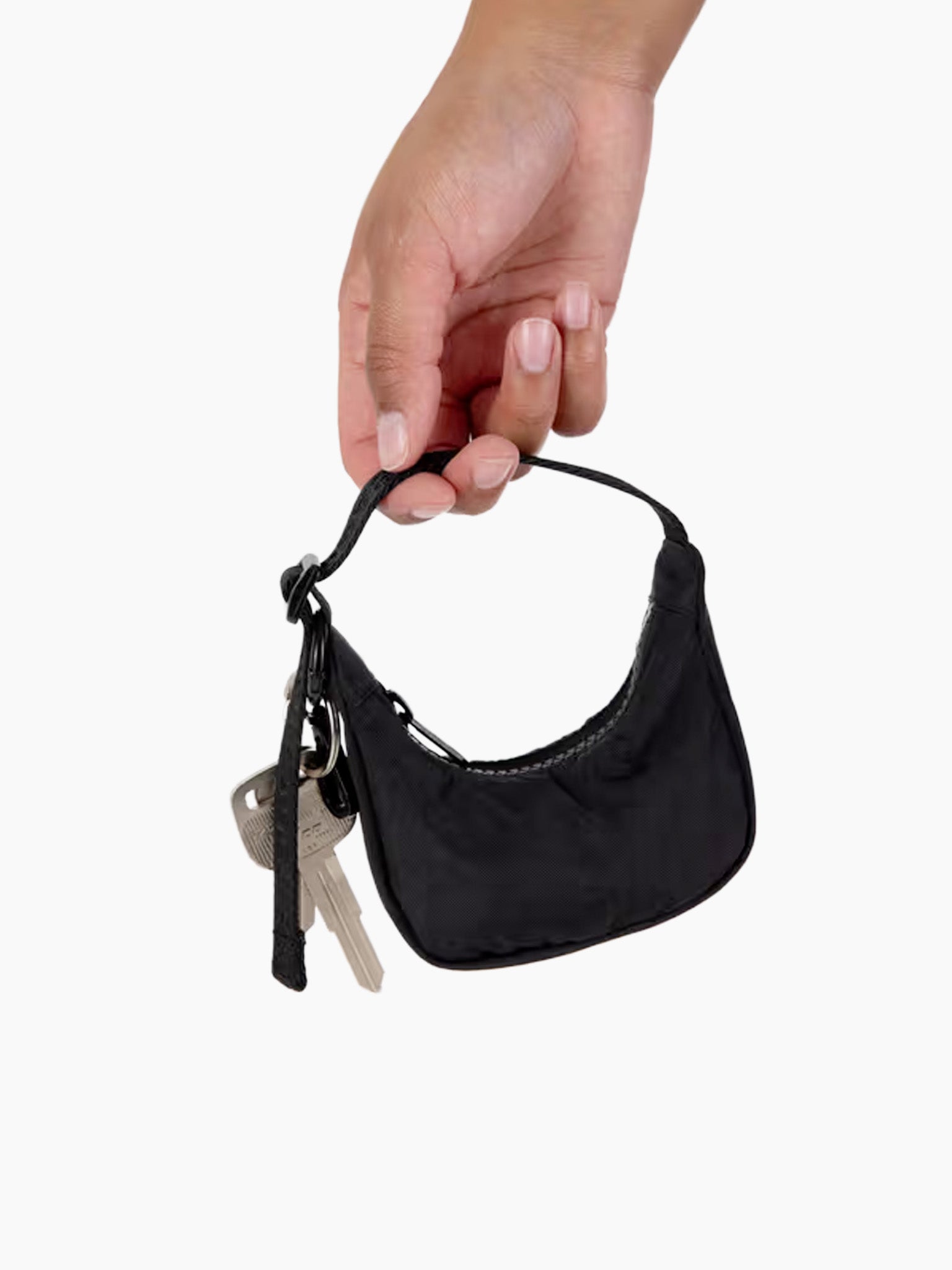 BAGGU Crescent Bag Charm - Black
