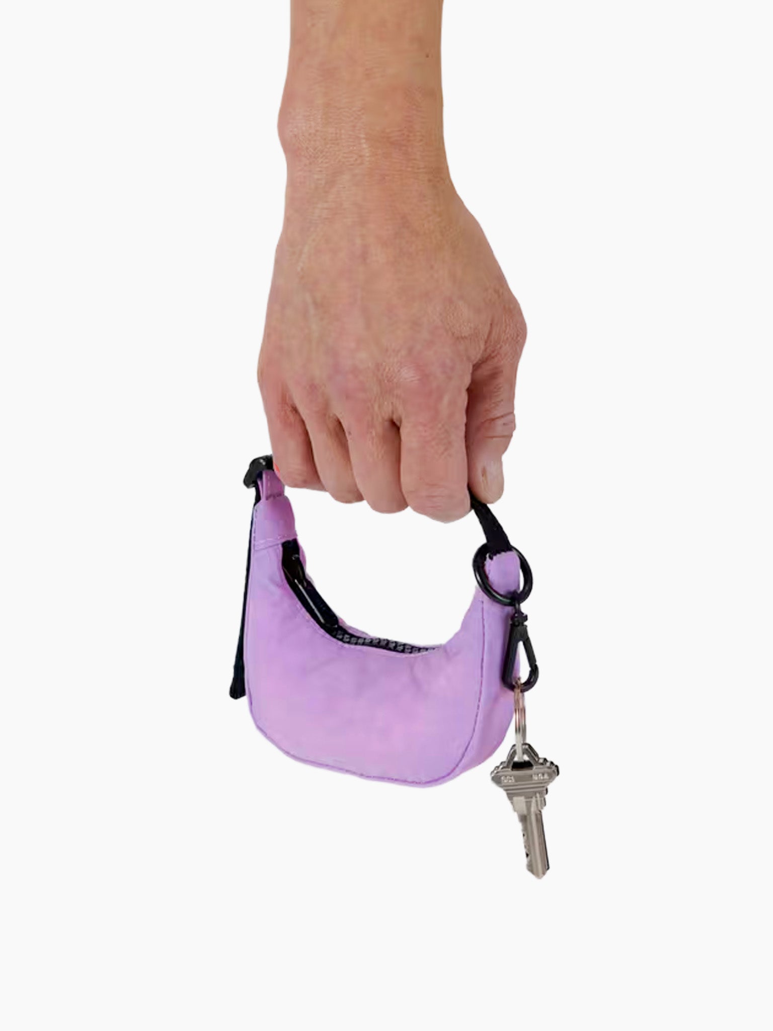 BAGGU Crescent Bag Charm - Peony