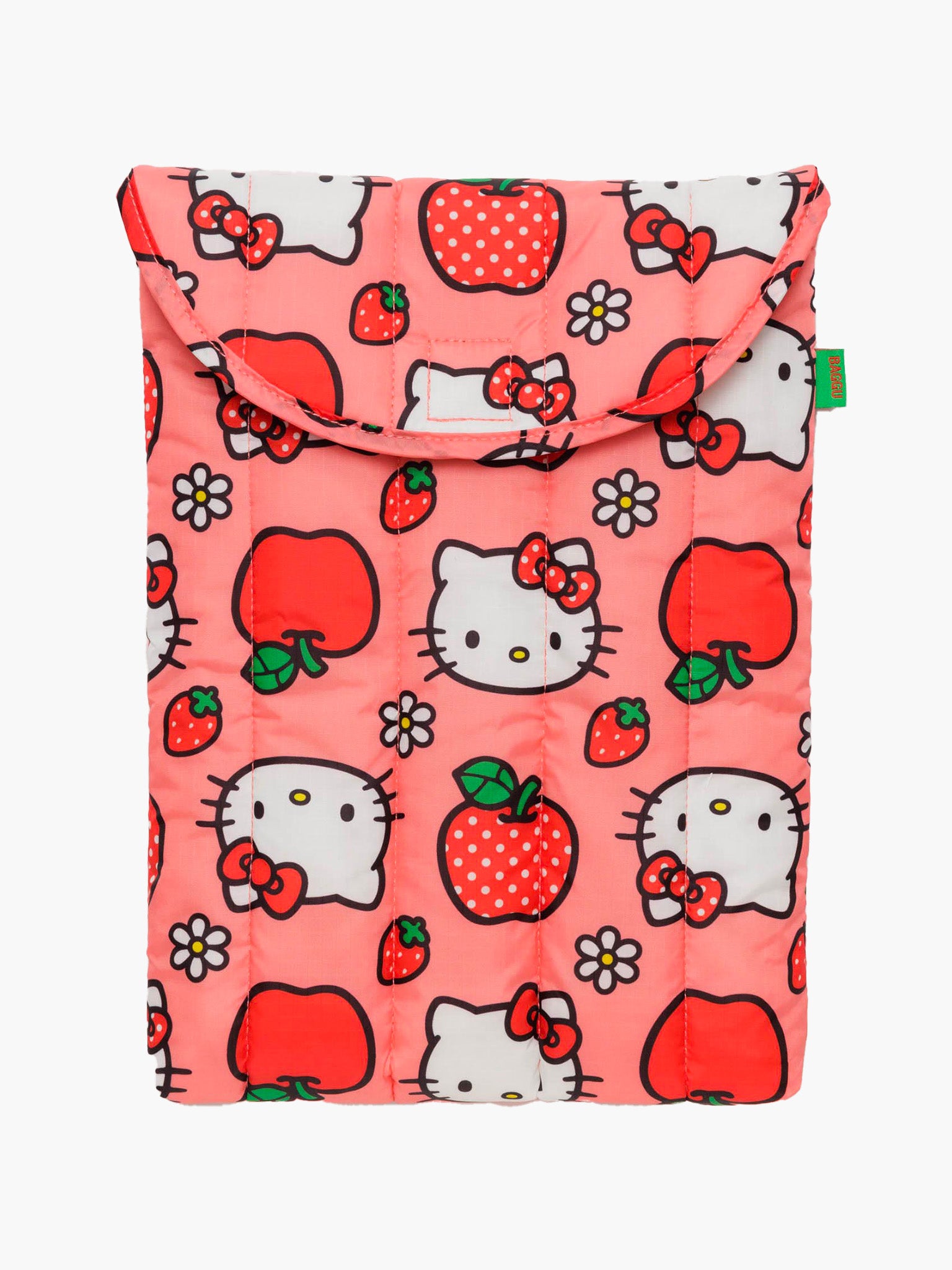 Sanrio x BAGGU Puffy Laptop Sleeve 13"/14" - Hello Kitty Apple