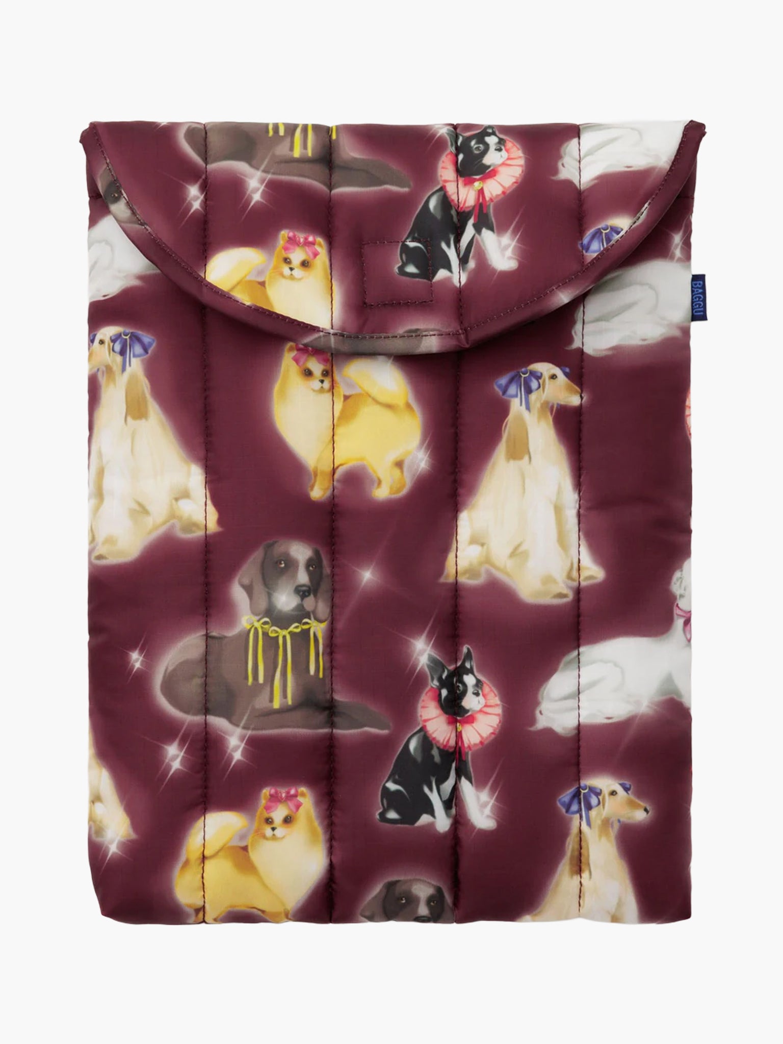 Puffy Laptop Sleeve 13"/14" - Fancy Dogs
