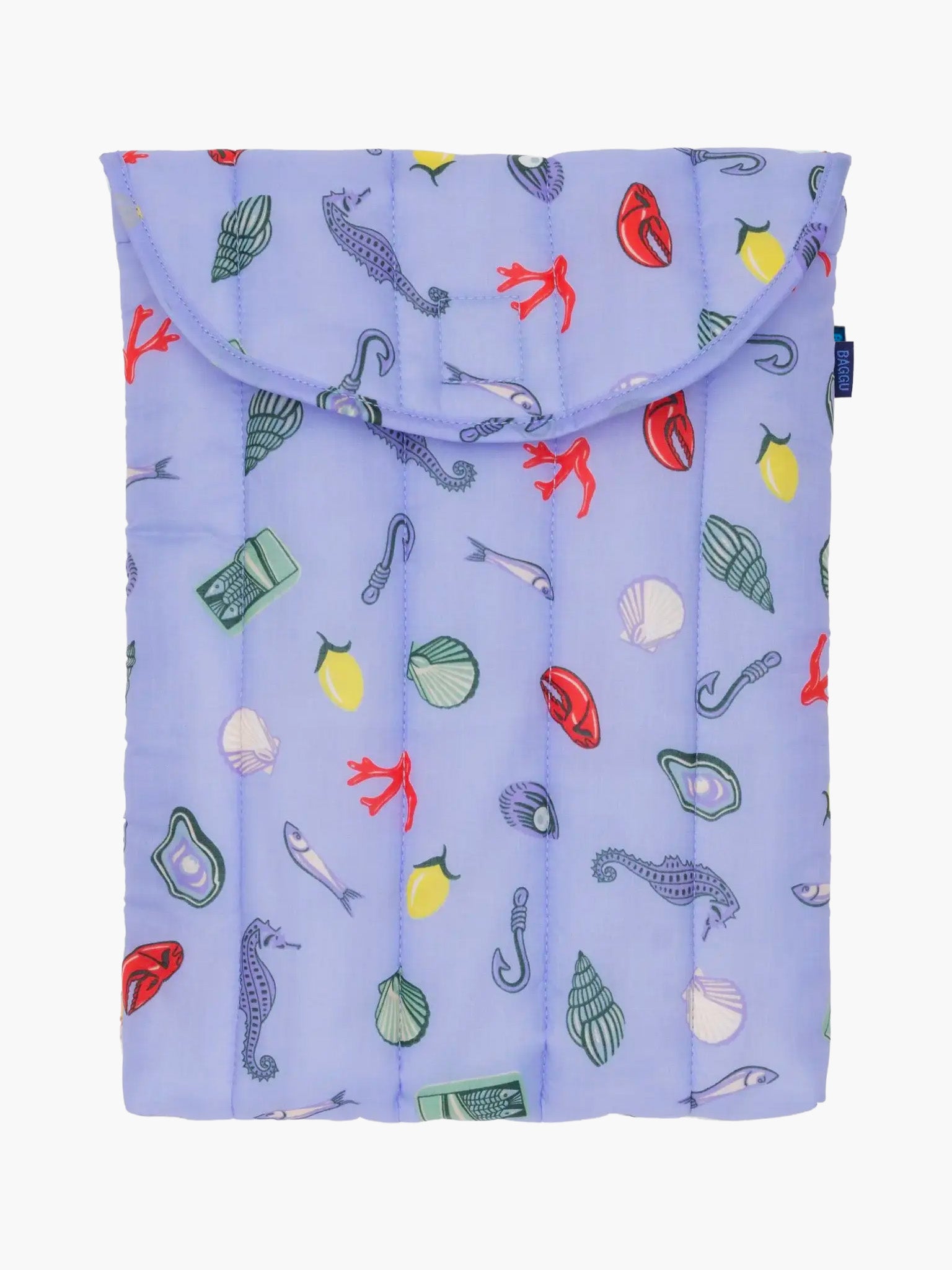 Puffy Laptop Sleeve 13"/14" - Sea Charms