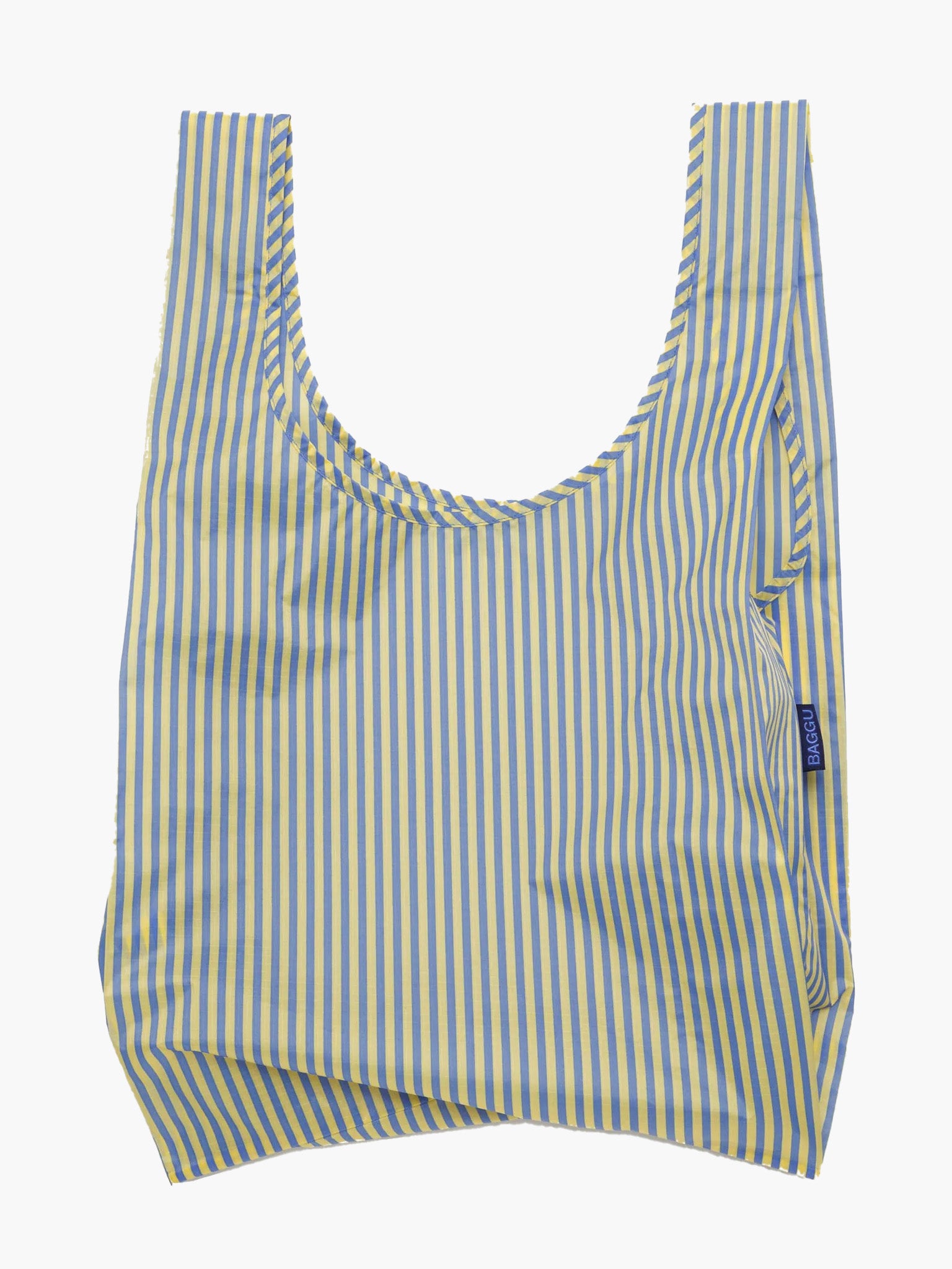 Standard Baggu - Blue Thin Stripe