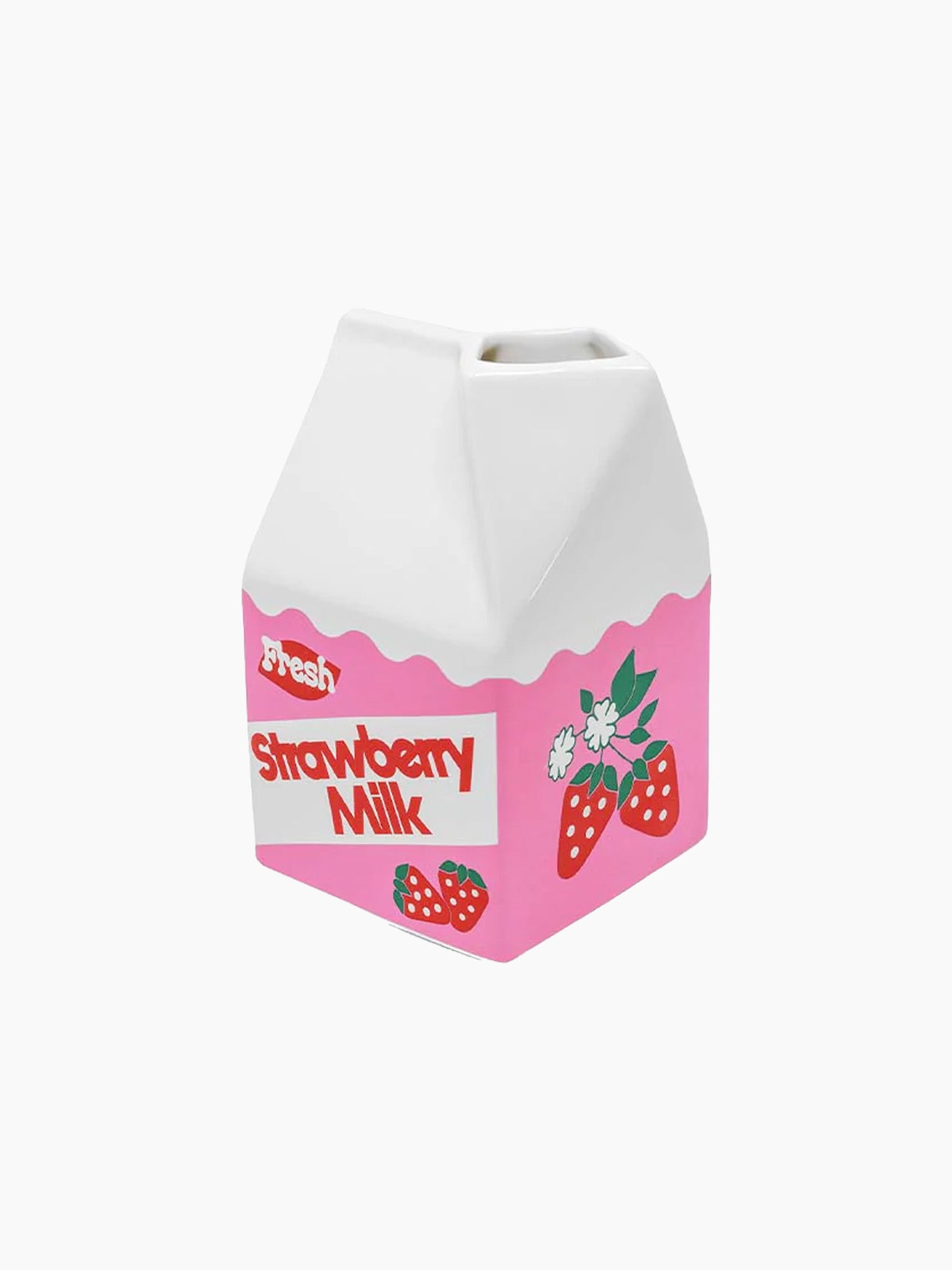 Strawberry Milk Vase