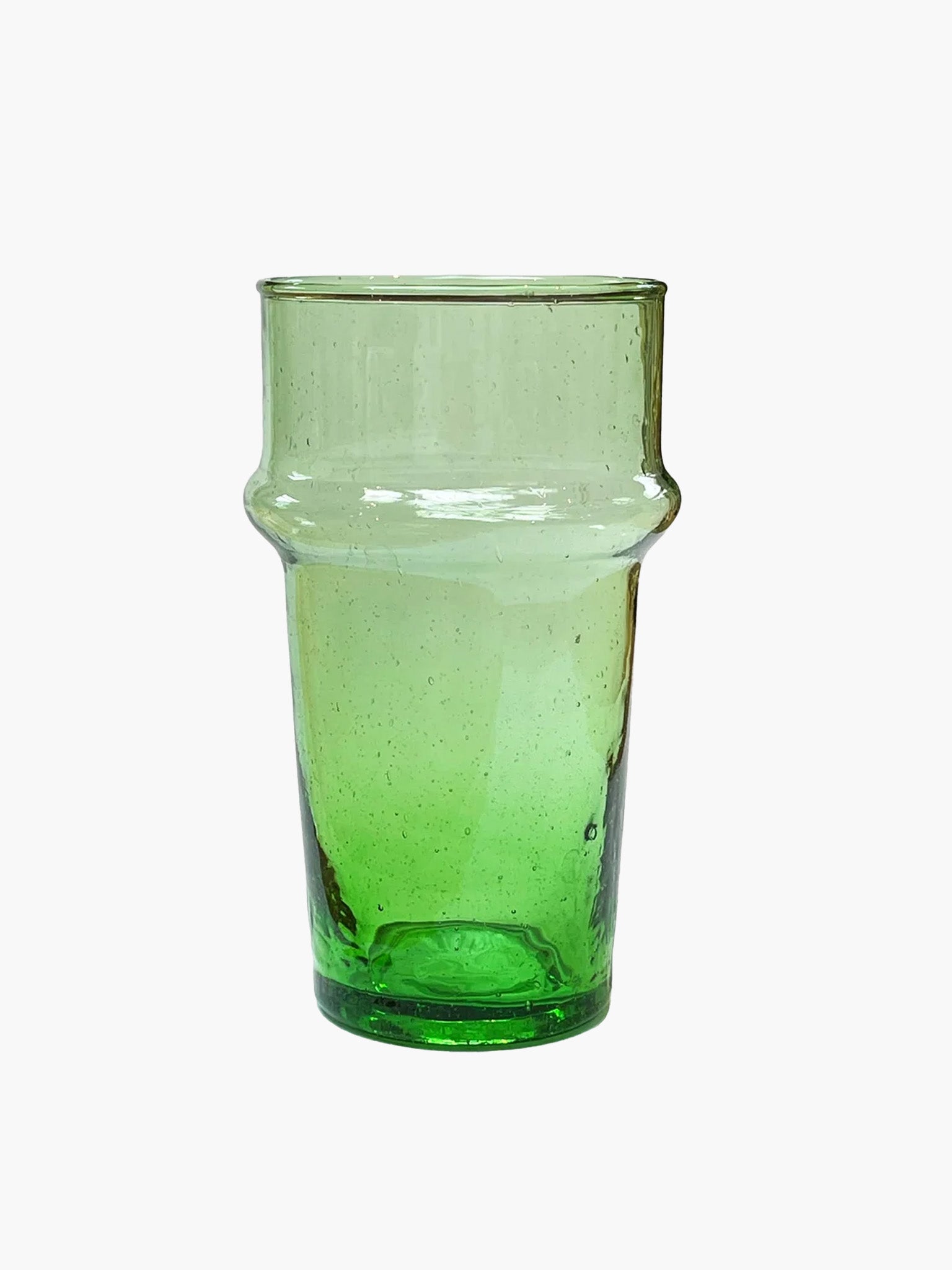 Beldi Moroccan Rimmed Glass (295ml) - Green