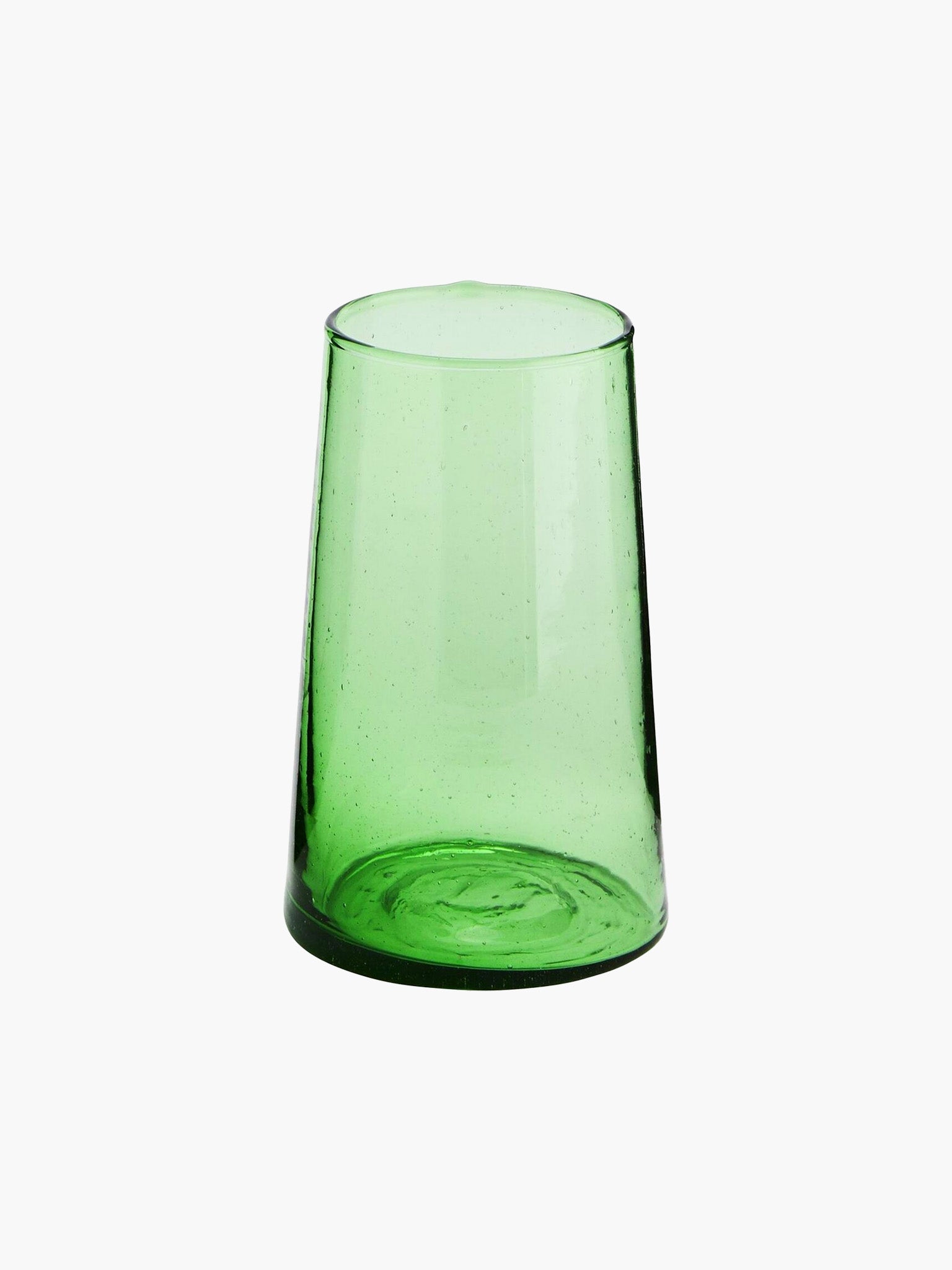 Beldi Moroccan Tapered Glass (325ml) - Tall Green