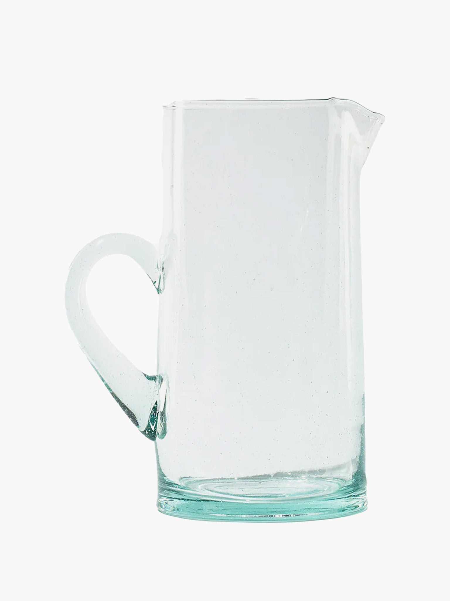 Beldi Moroccan Glass Pitcher - Clear