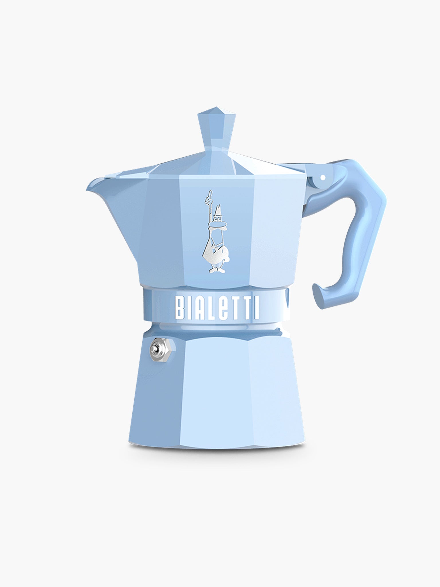 Bialetti Moka Coffee Pot (130ml) - Limited Edition Light Blue