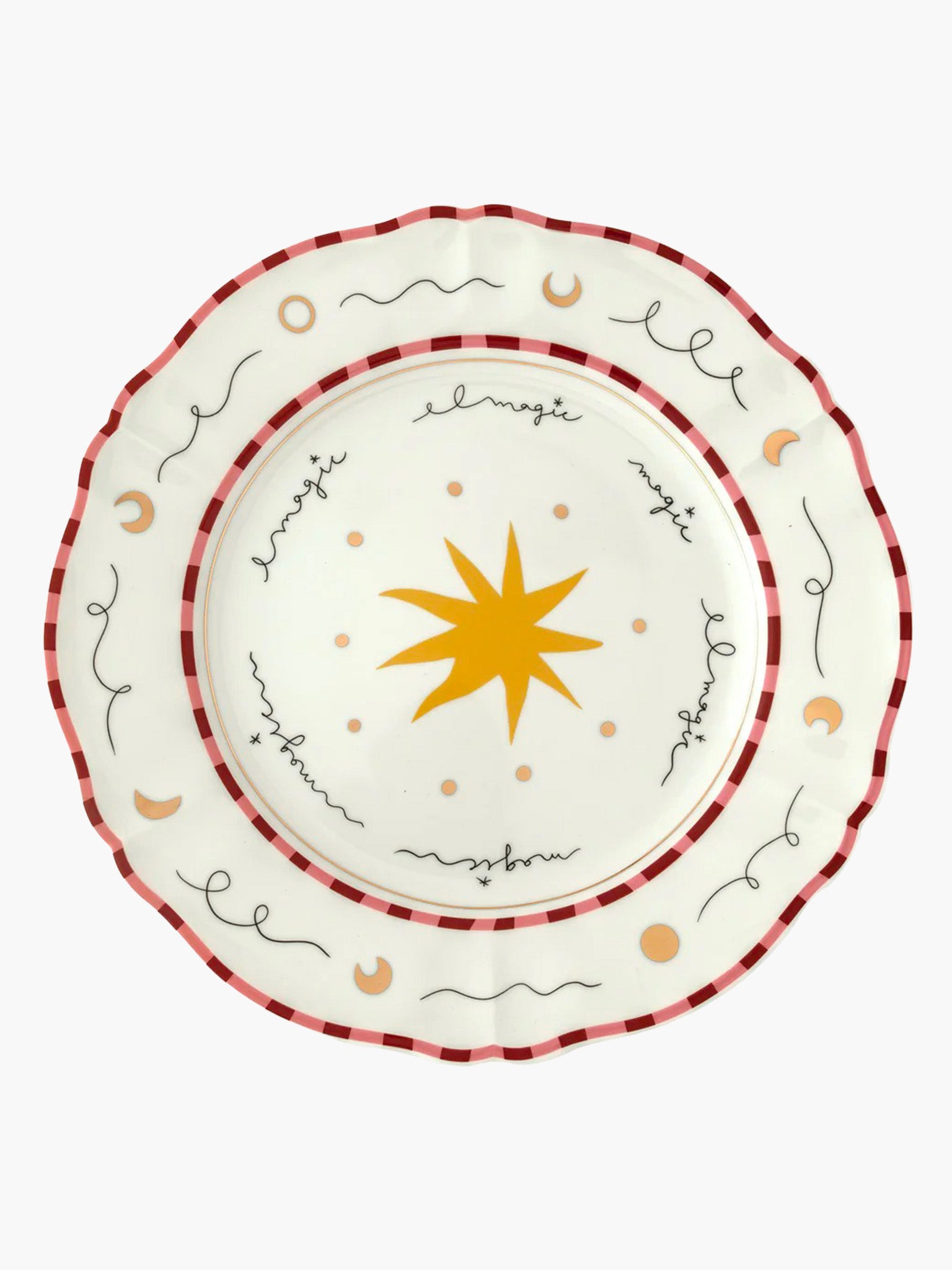 Bitossi x Pangea - 'Magic' Star Dinner Plate (26.5cm)