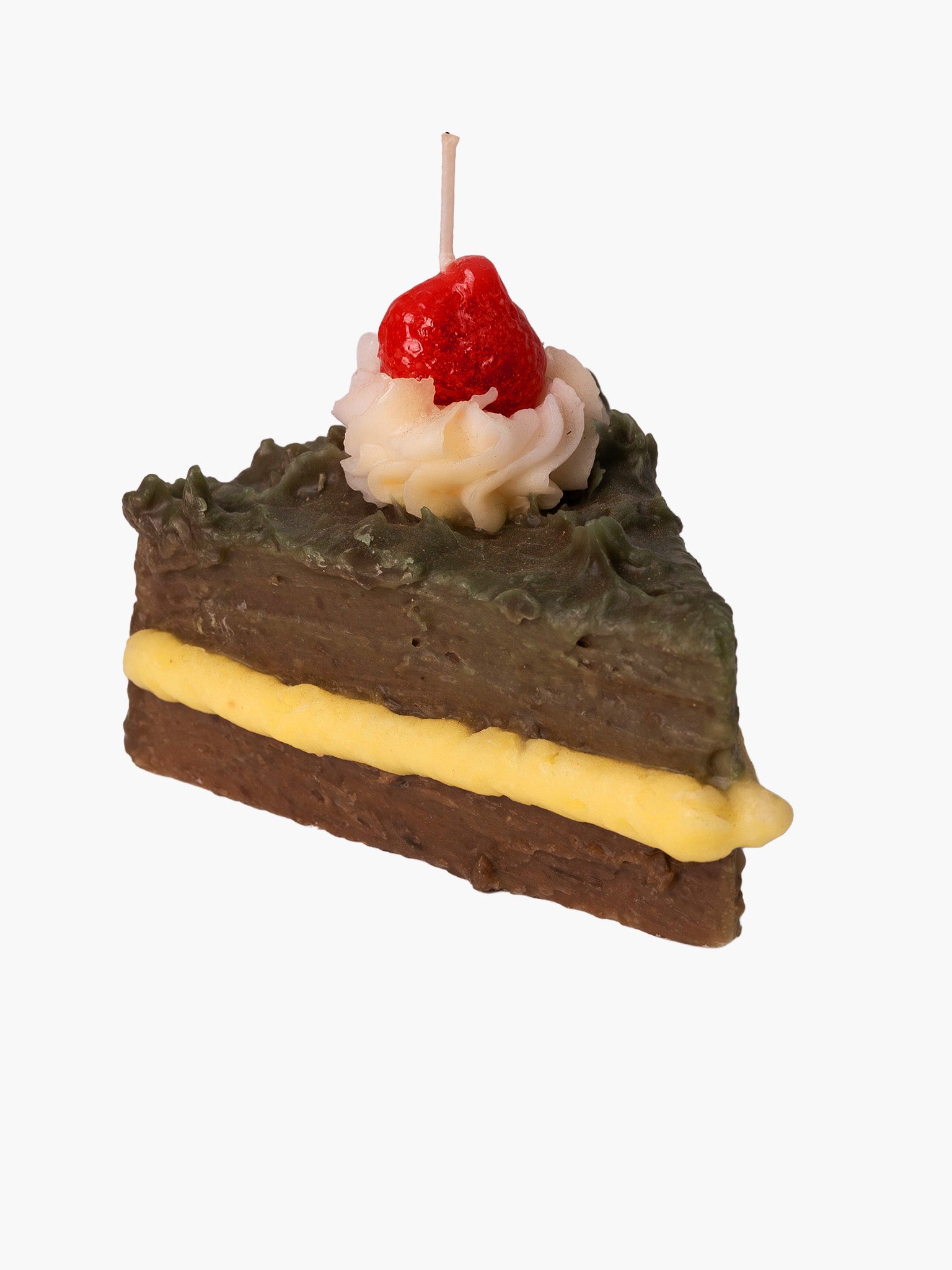 Cake Slice Candle - Black Forest