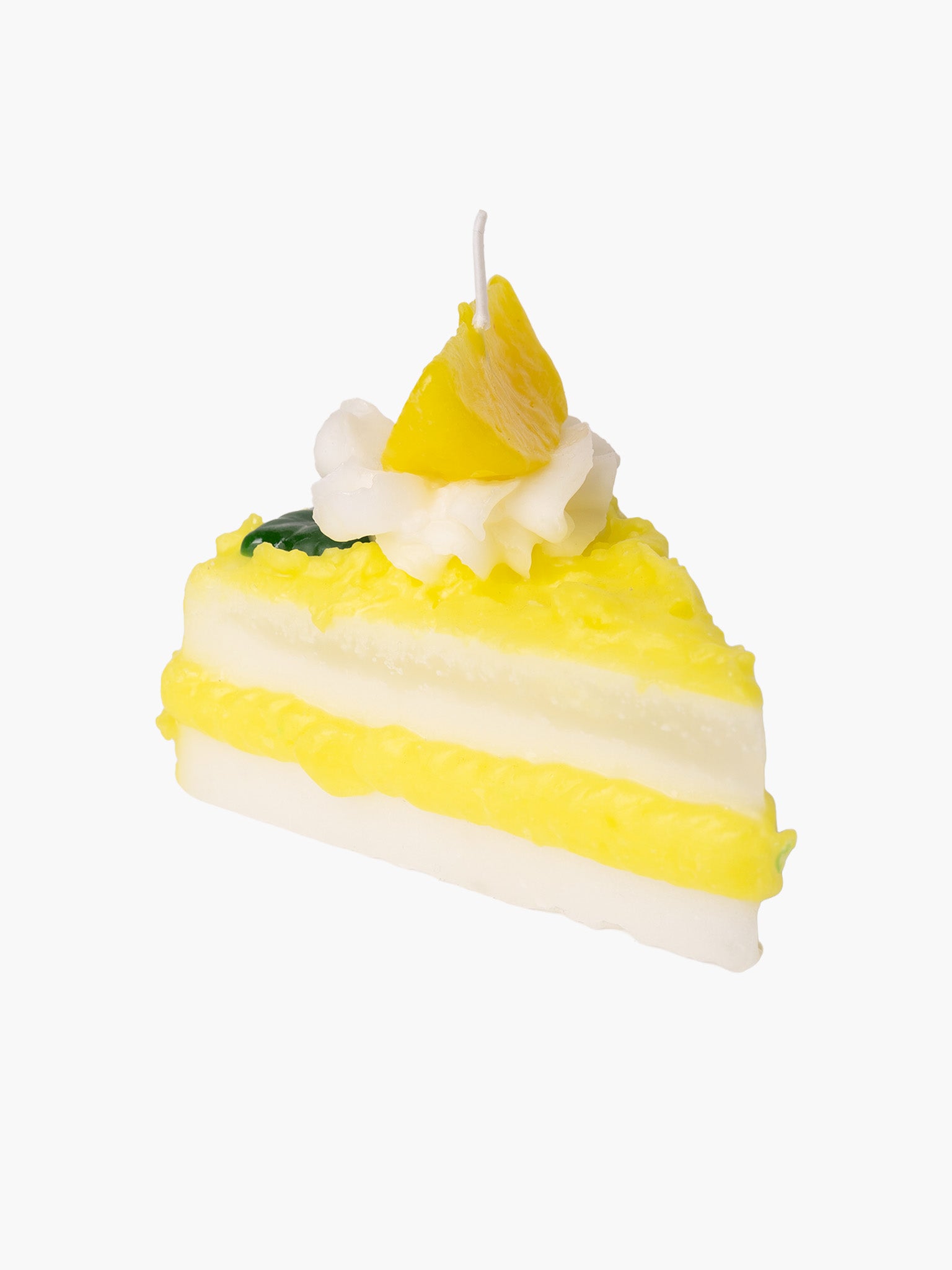 Cake Slice Candle - Lemon