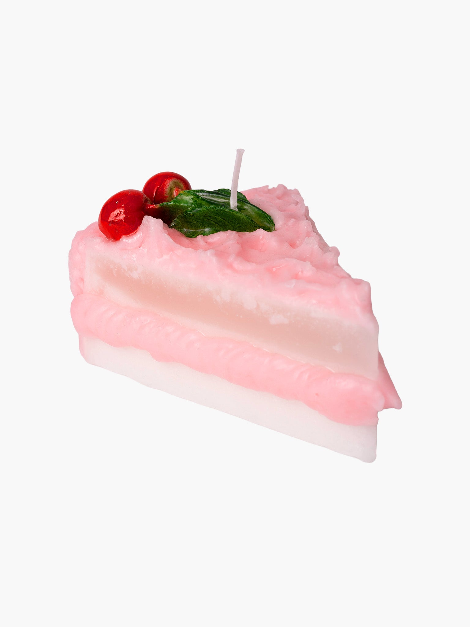 Cake Slice Candle - Cherry