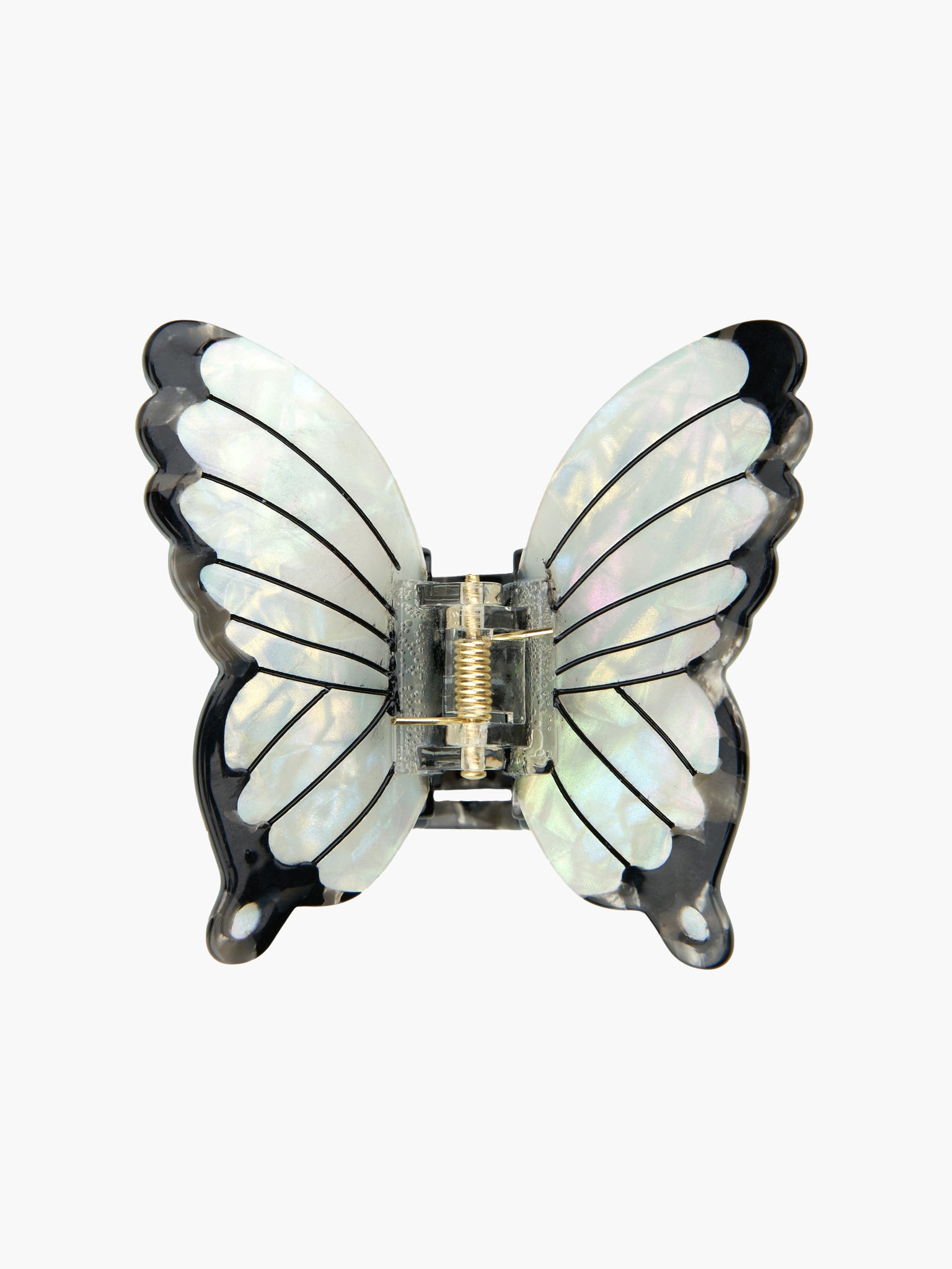 White Butterfly Hair Claw